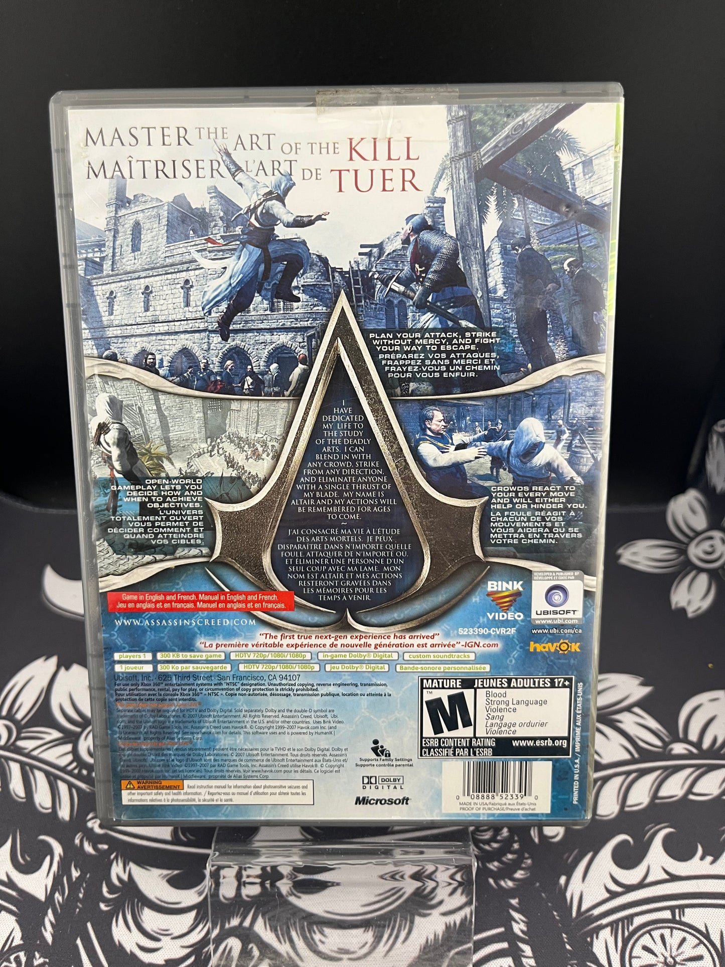 Assassins Creed PH Xbox 360 CIB