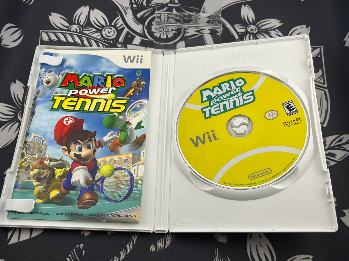 Mario Power Tennis Nintendo Selects Wii CIB