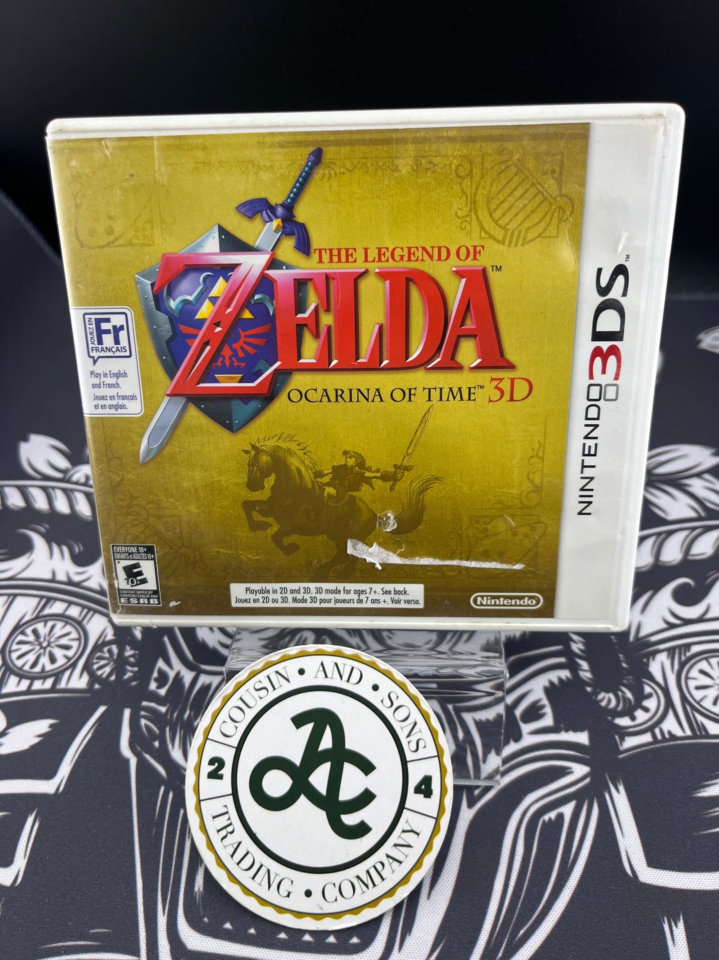 Zelda Ocarina of Time 3DS No Manual