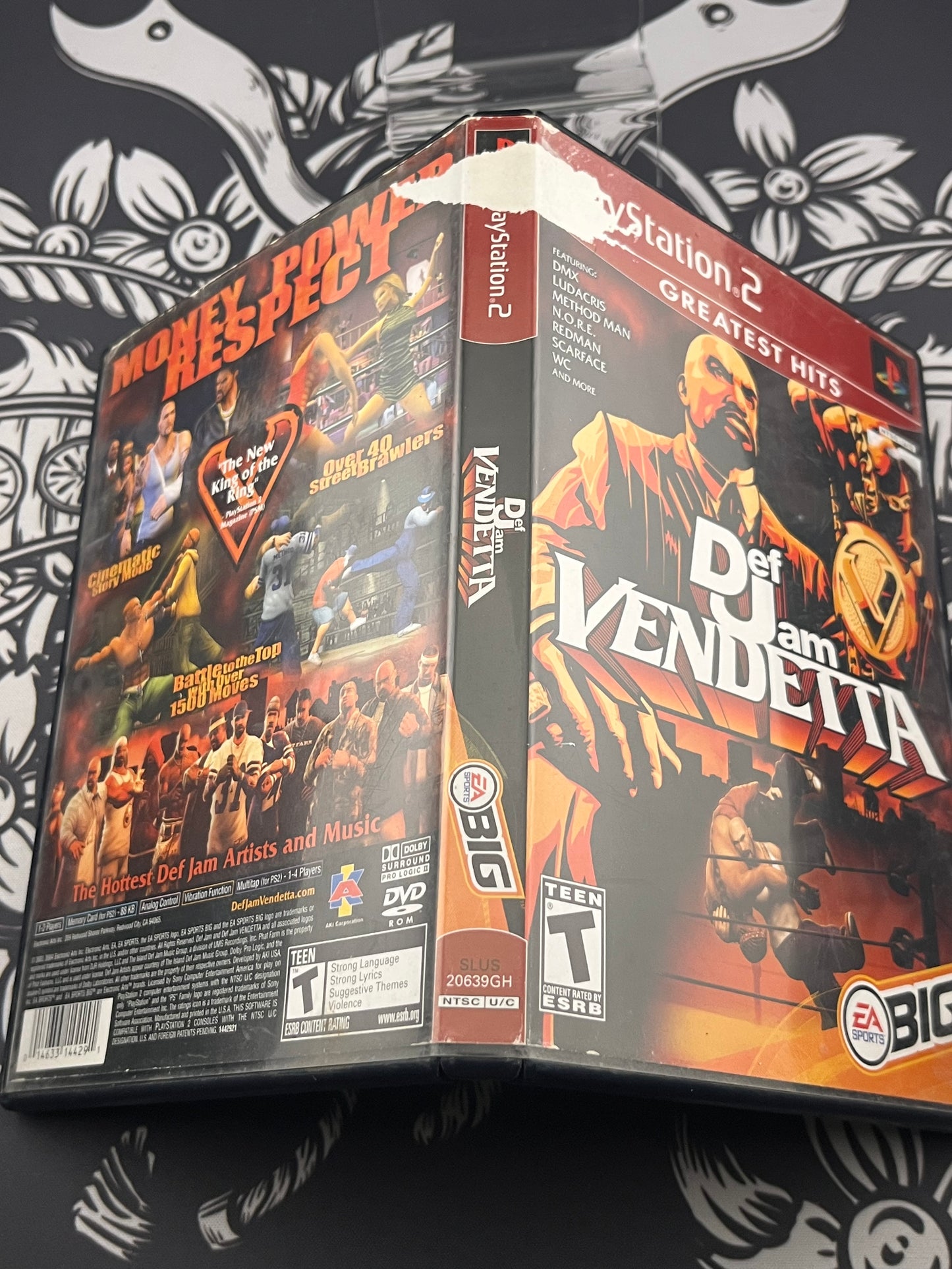 Def Jam Vendetta GH PS2 No Manual