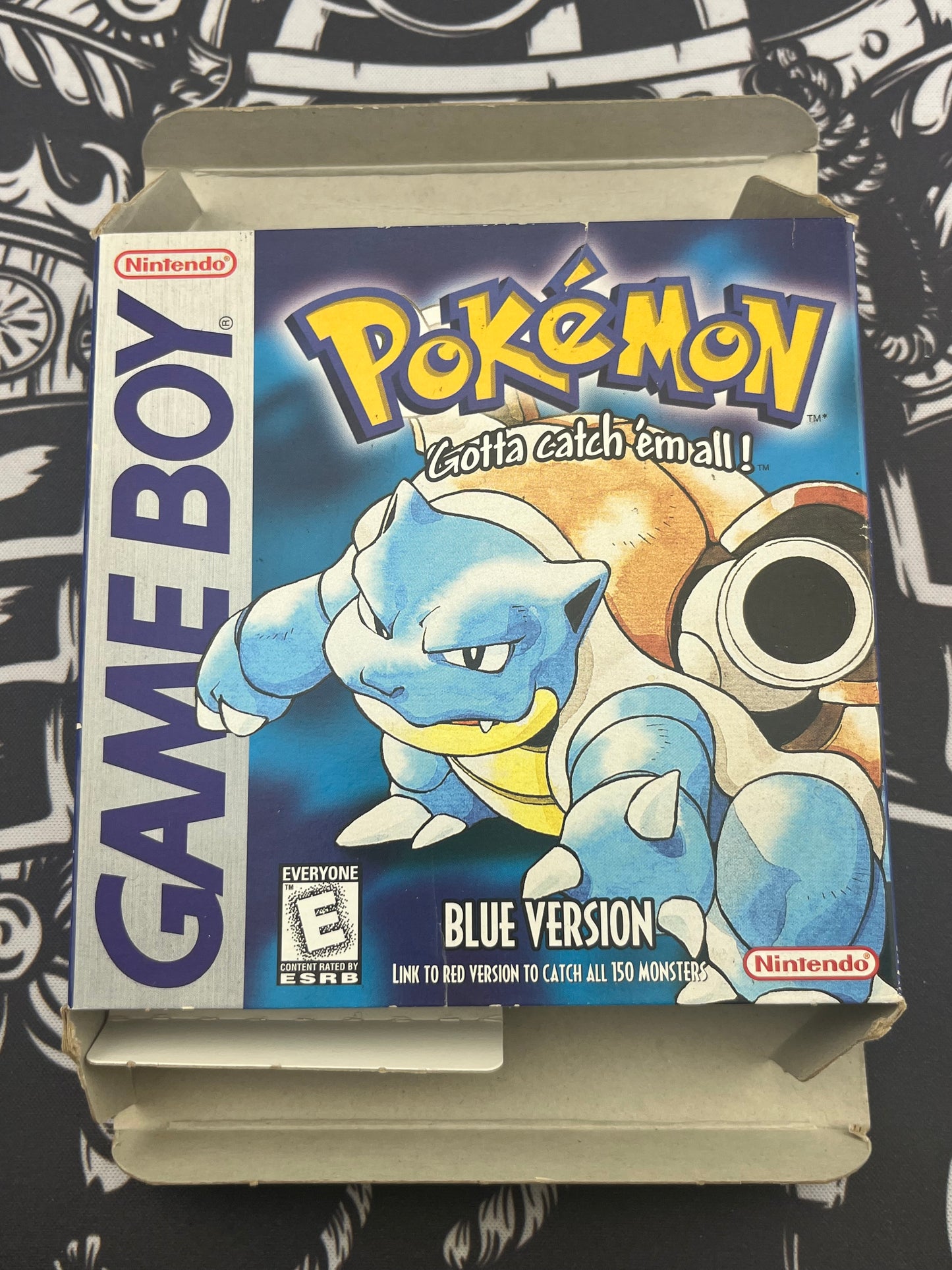 Pokémon Blue First Print Gameboy Color Game and Box Only