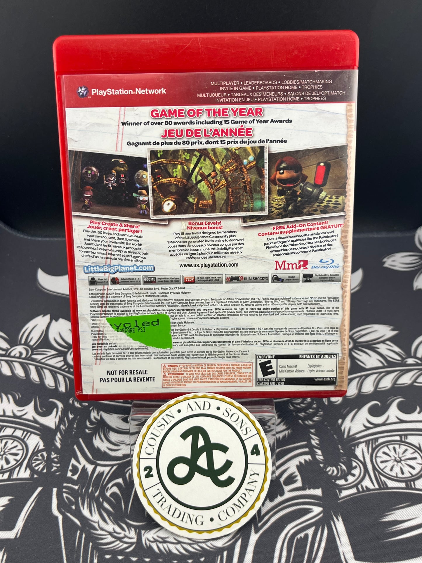 Little Big Planet Game of the Year PS3 GH CIB