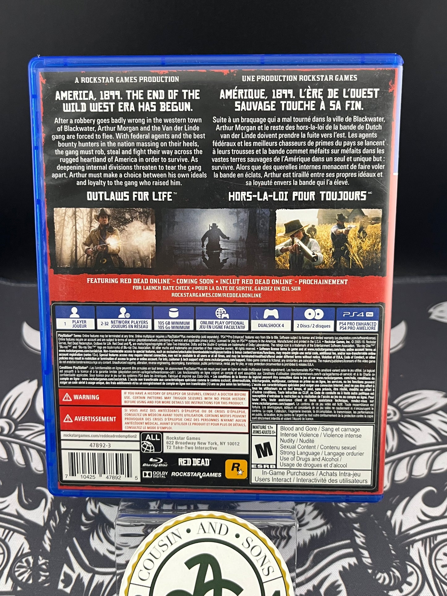 Red Dead Redemption 2 PS4 CIB