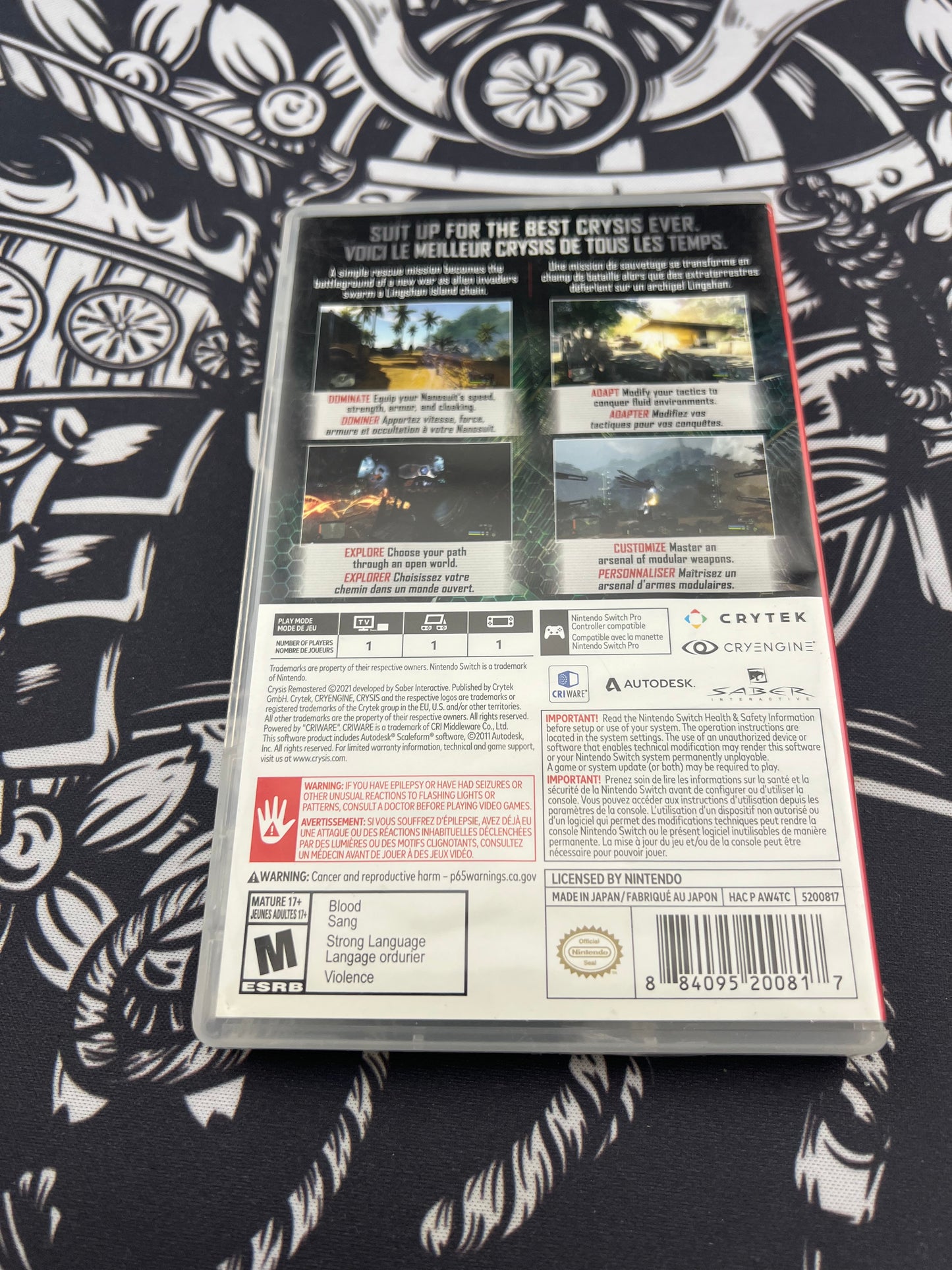 Crisis Remastered Switch CIB
