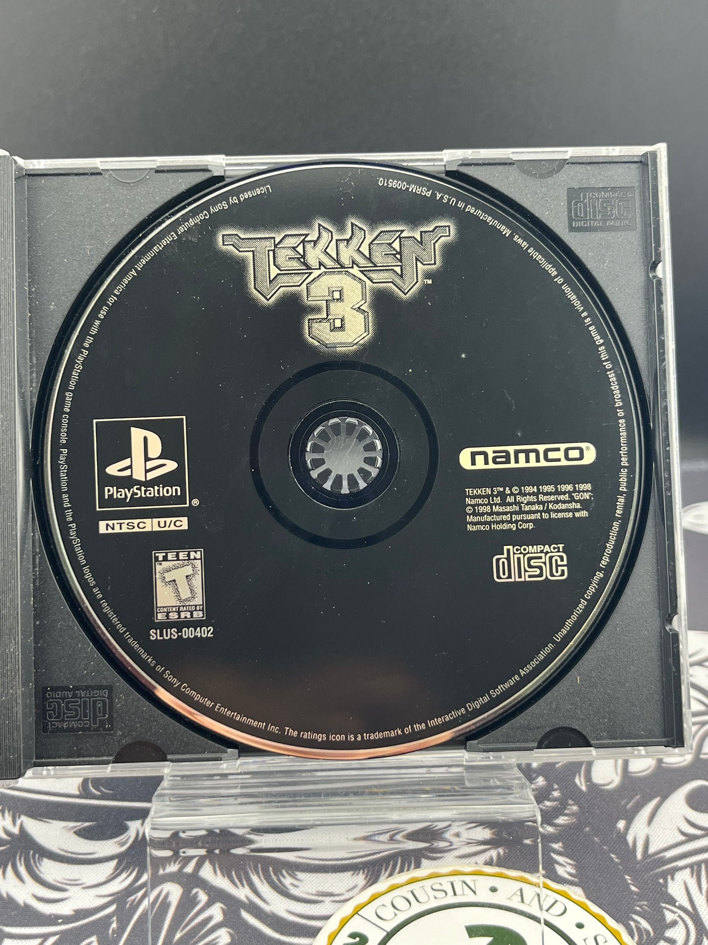 Tekken 3 PS1 Loose disc