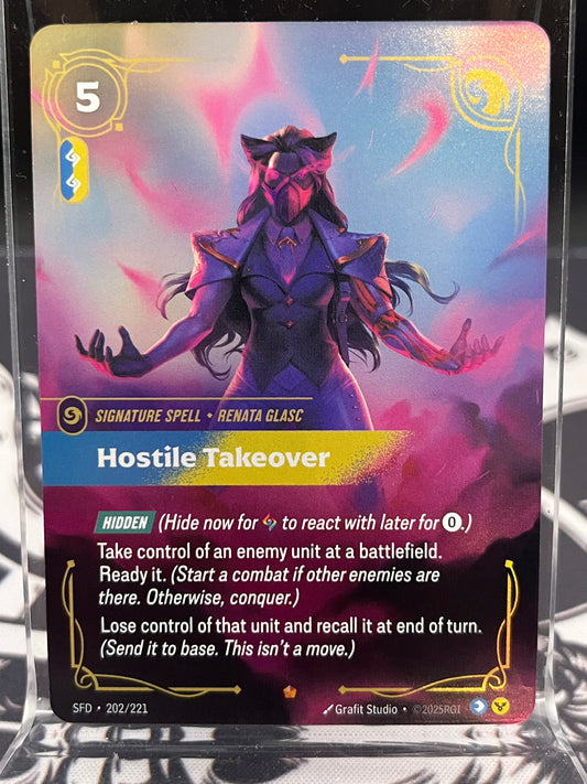 Hostile Takeover Epic 202/221 Near Mint
