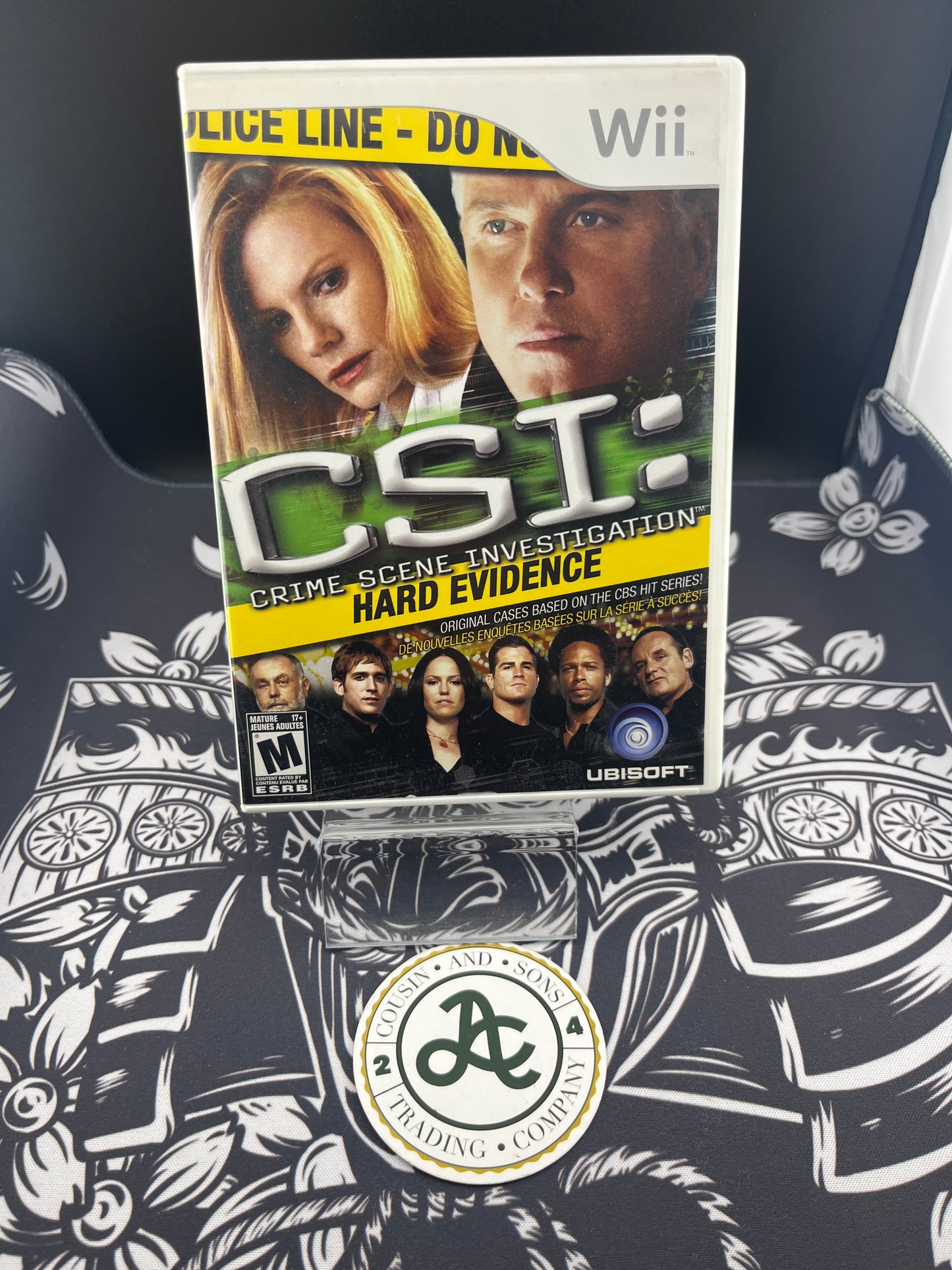 CSI Hard Evidence Wii CIB