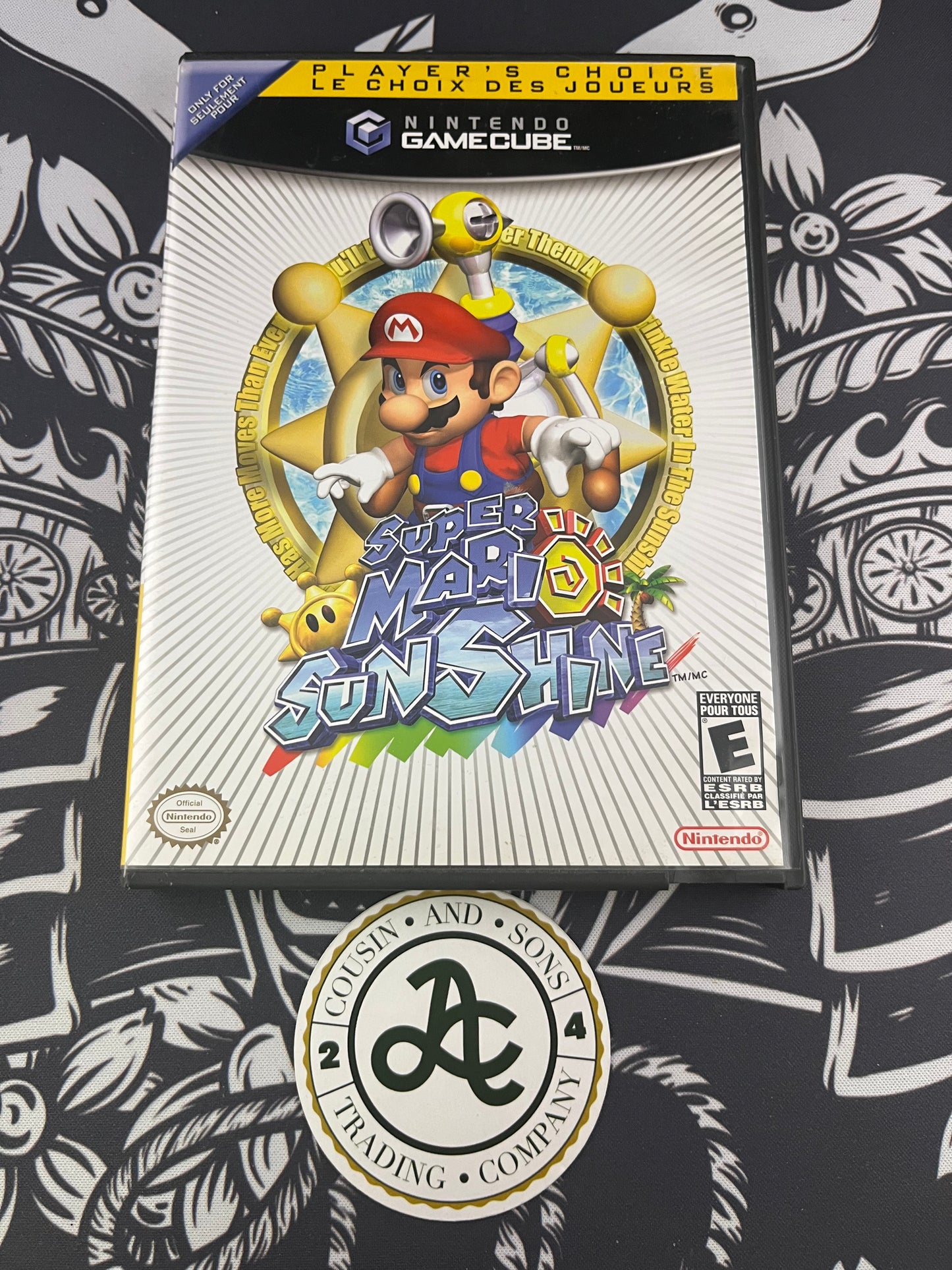 Super Mario Sunshine Players Choice GameCube CIB