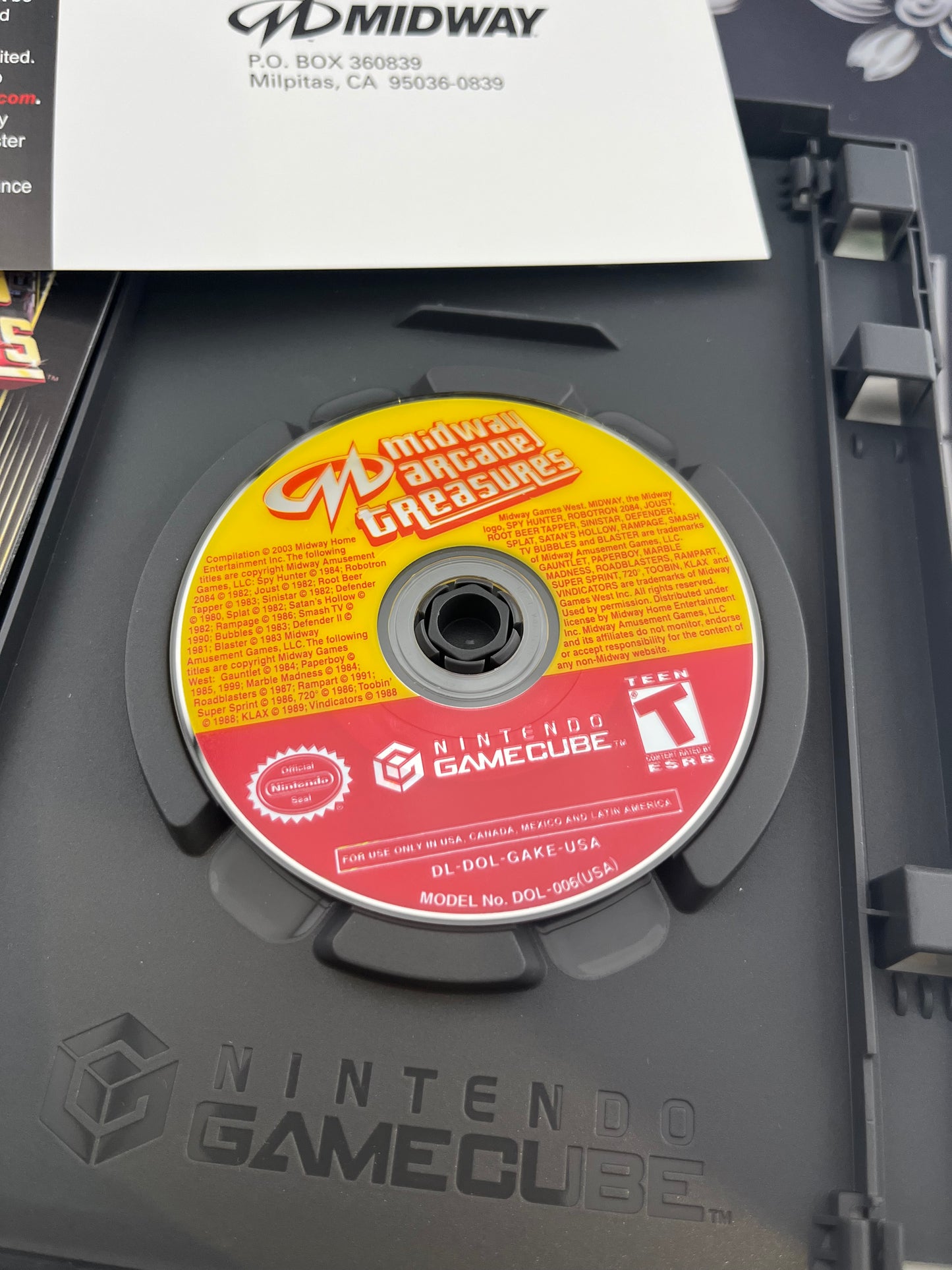 Midway Arcade Treasures GameCube CIB