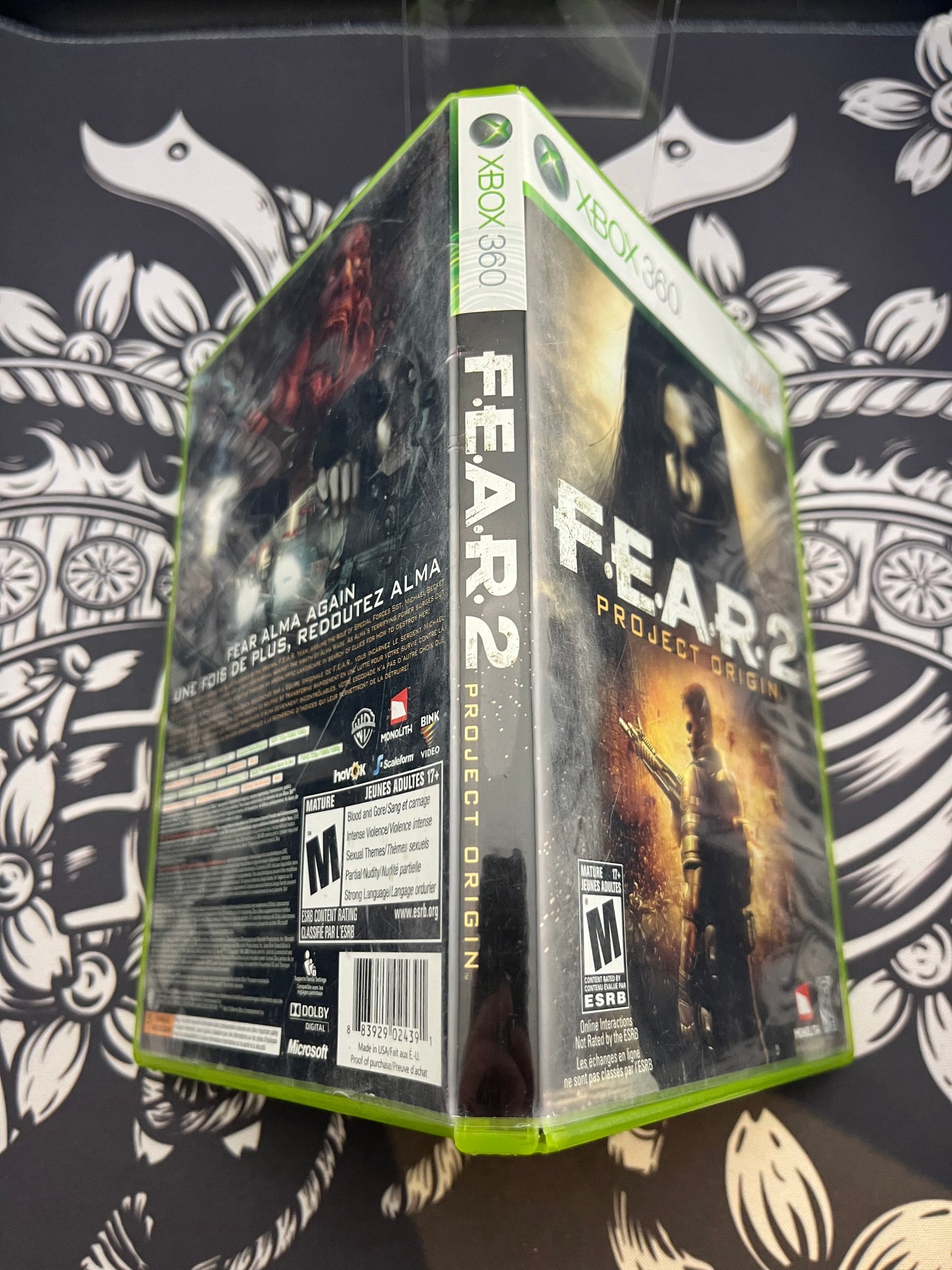 Fear 2 F.E.A.R Xbox 360 CIB