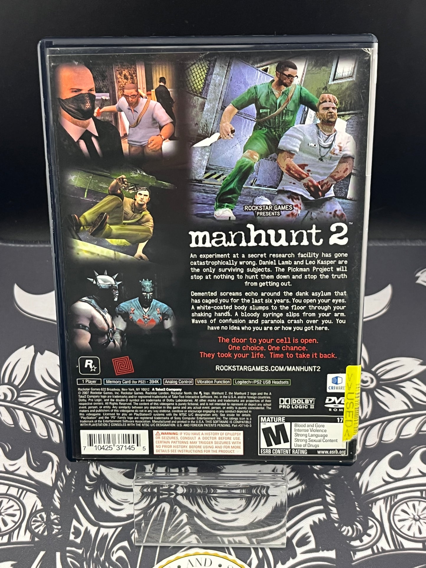 Manhunt 2 PS2 CIB