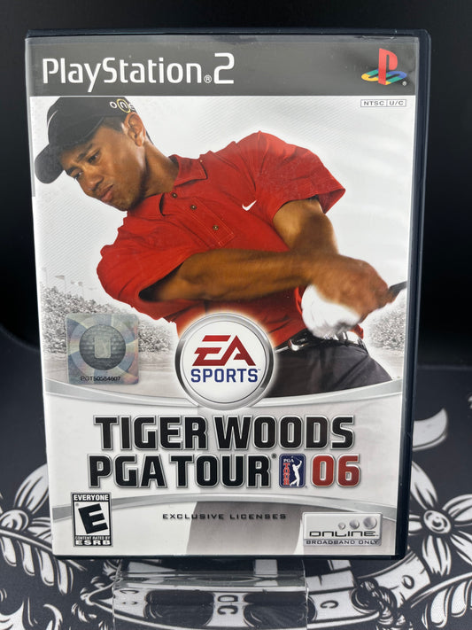 Tiger Woods PGA Tour 06 2006 PS2 CIB