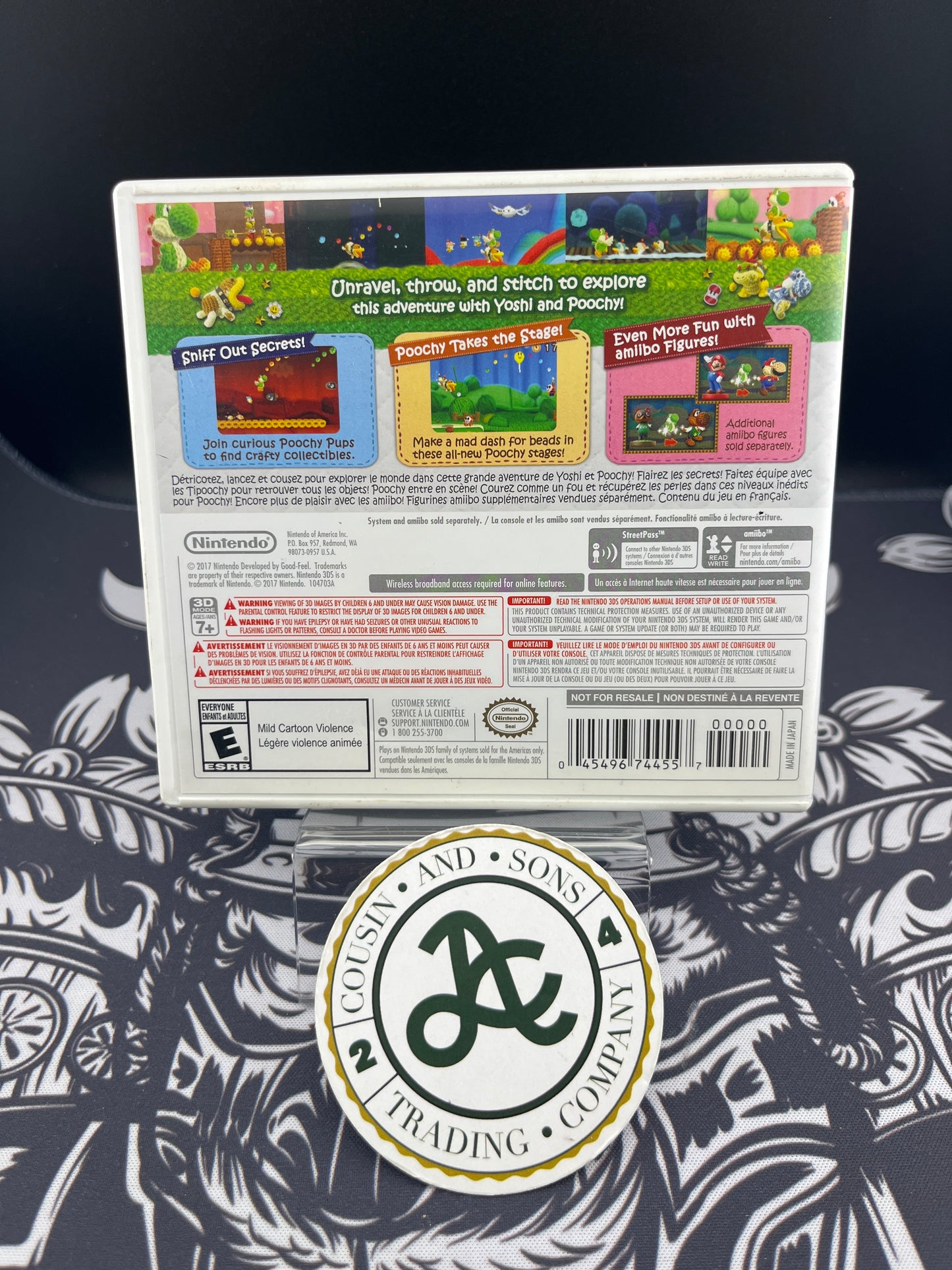 Poochy & Yoshi’s Woolly World 3DS CIB