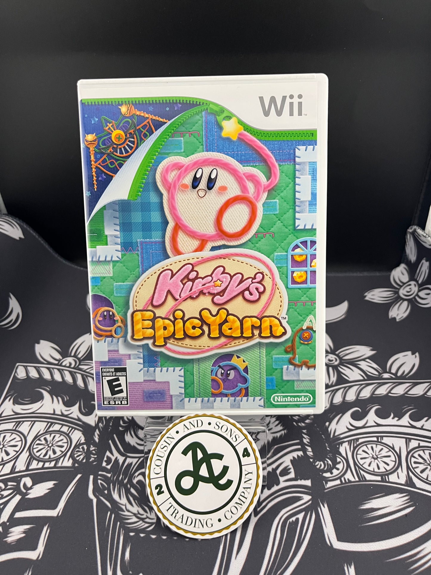 Kirby Epic Yarn Wii CIB
