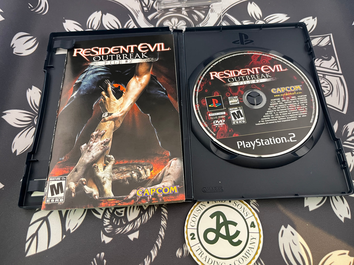 Resident Evil Outbreak File #2 PS2 CIB with Reg Card