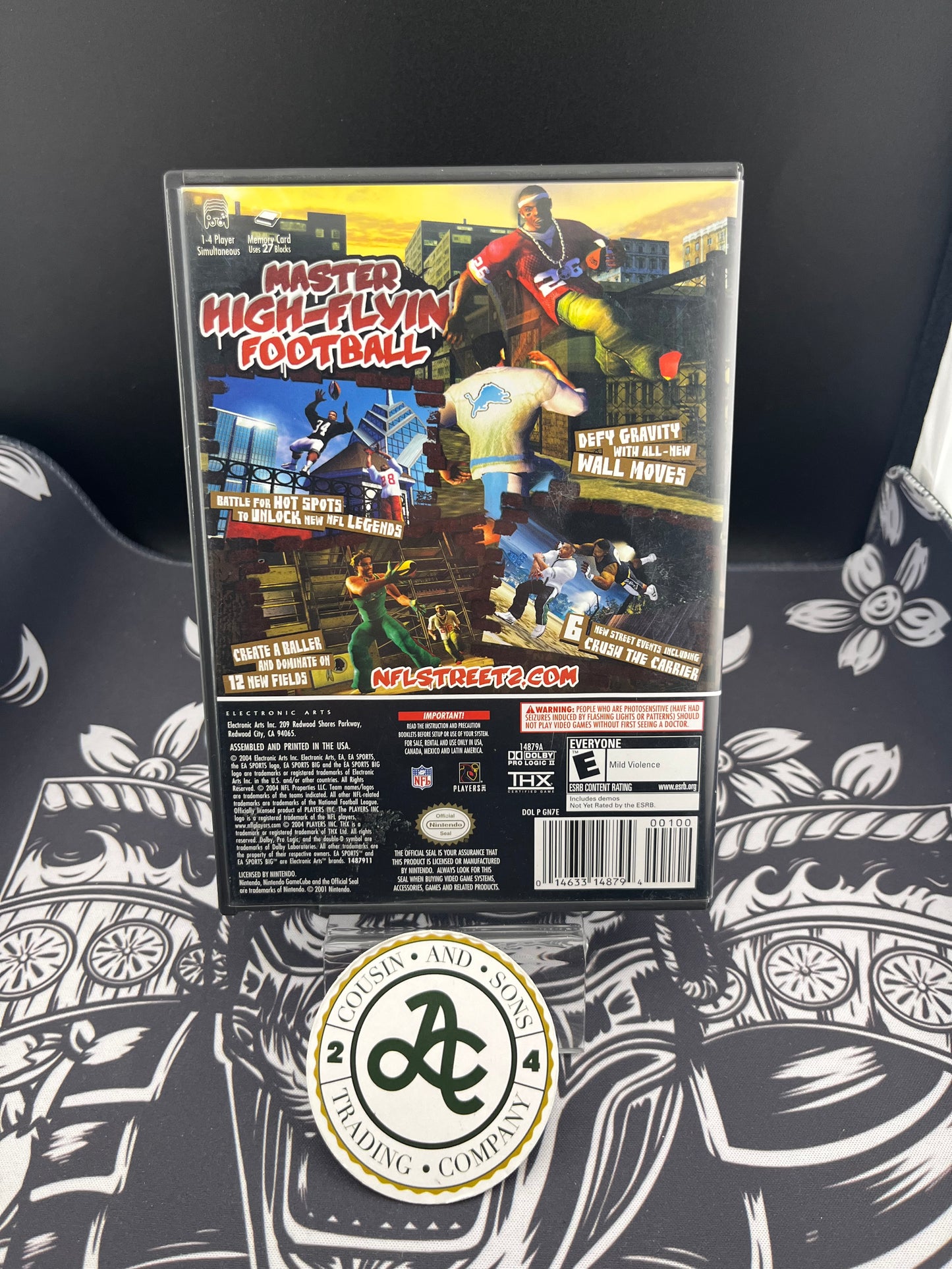 NFL Street GameCube 2 CIB