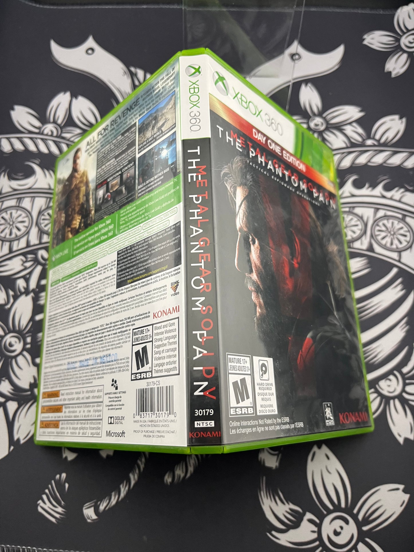 Metal Gear Solid V The Phantom Pain Xbox 360 CIB