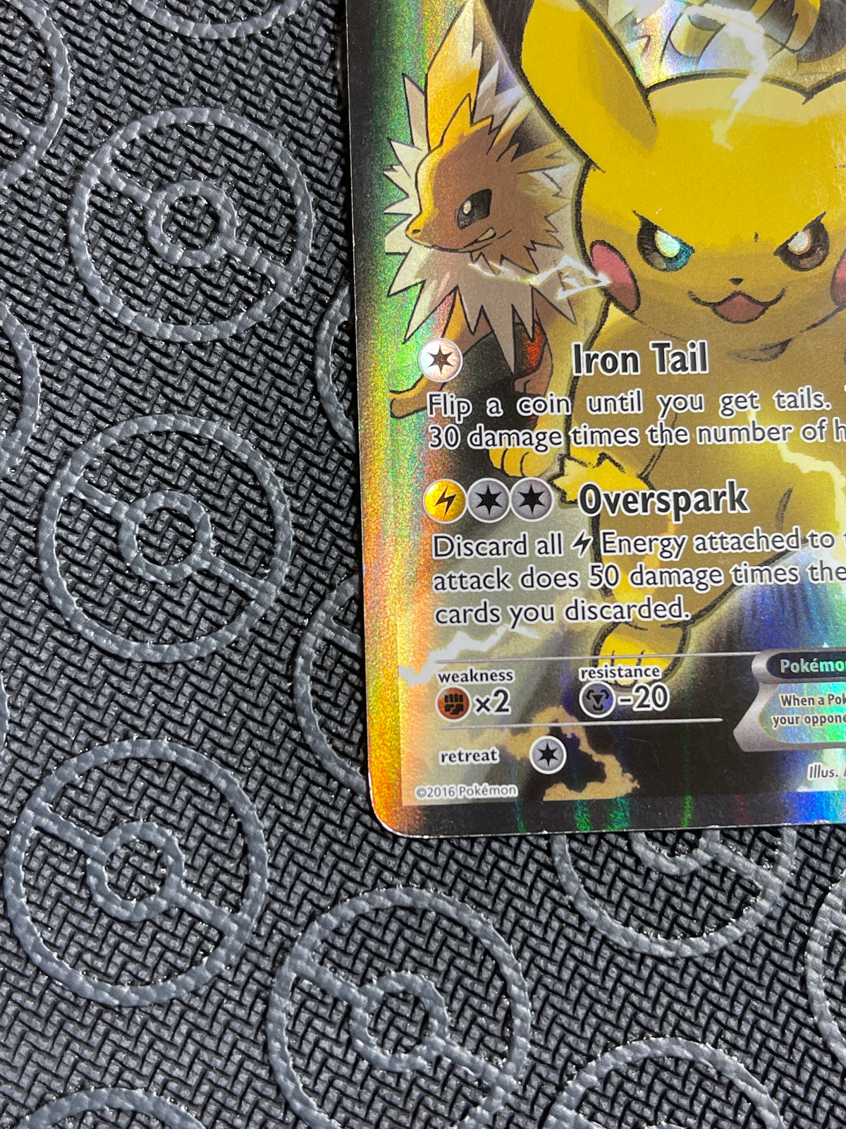 Pikachu Ex - XY124 LP/MP