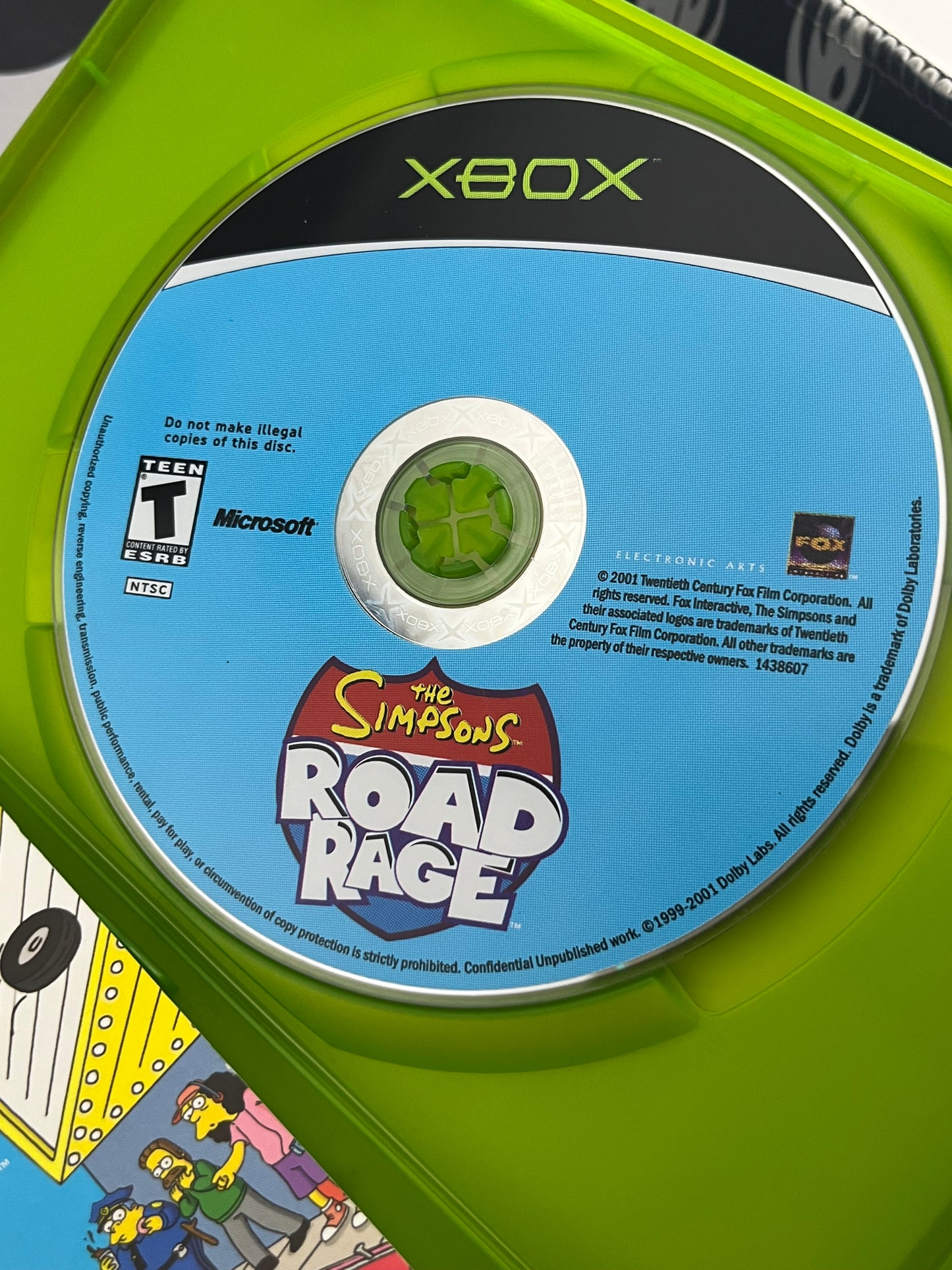 The Simpsons Road Rage  Xbox CIB