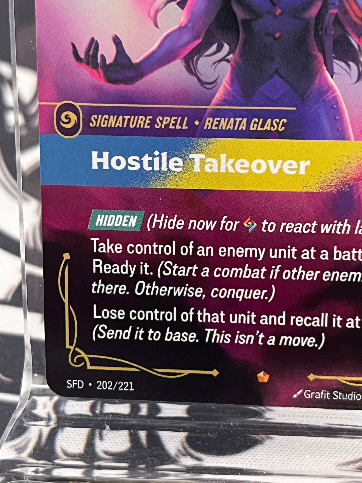 Hostile Takeover Epic 202/221 Near Mint