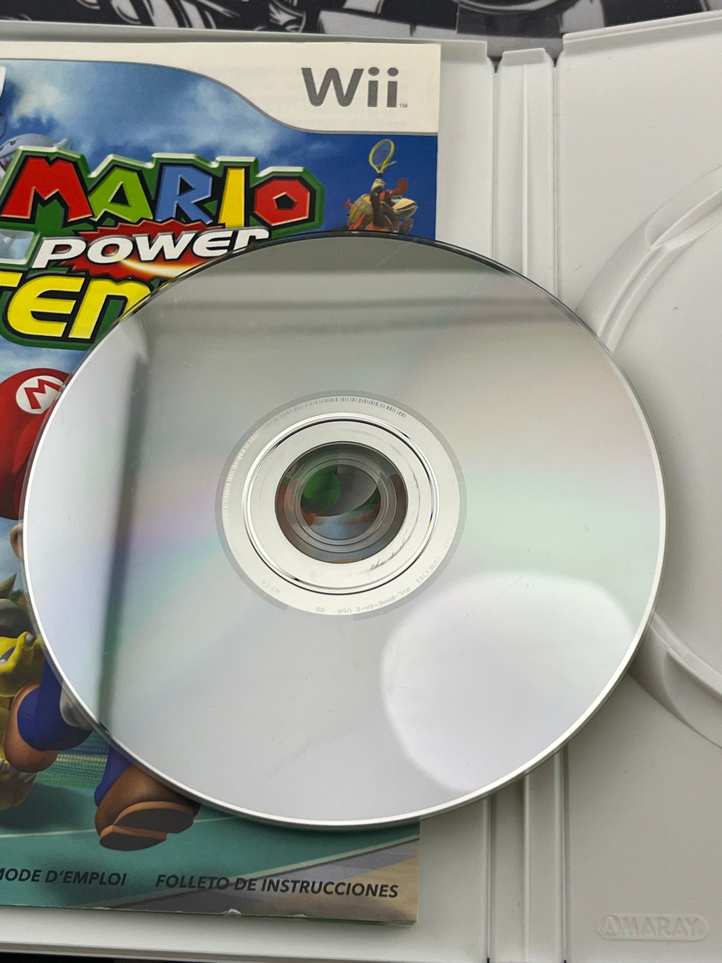 Mario Power Tennis Nintendo Selects Wii CIB