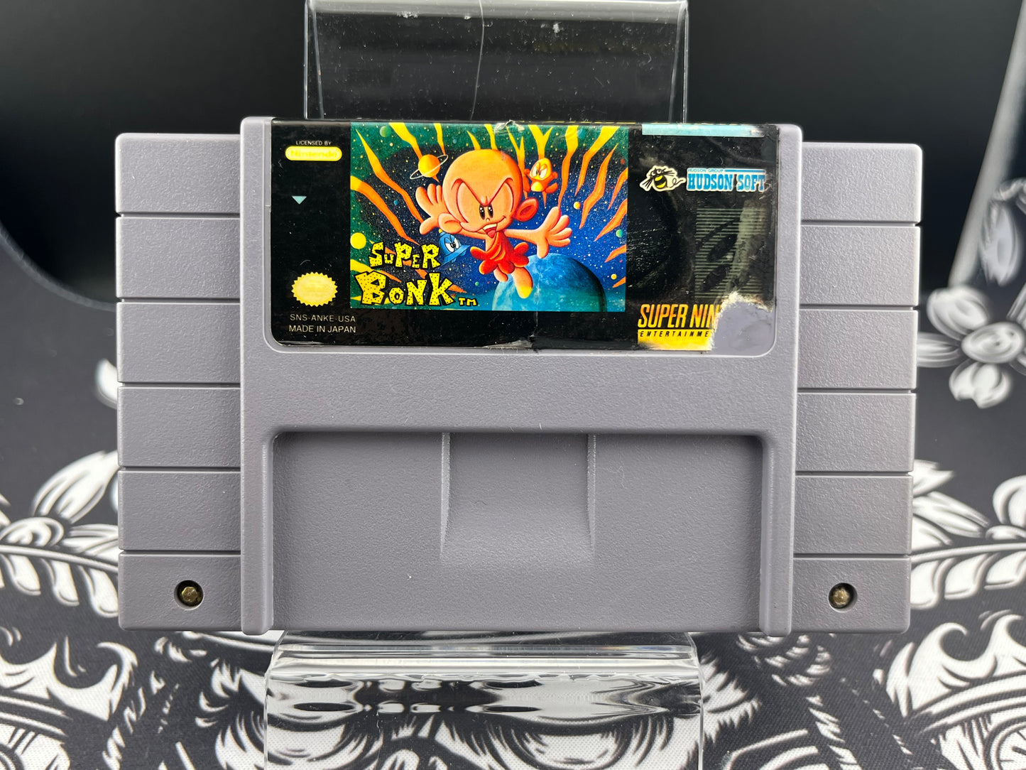 Super Bonk SNES Loose
