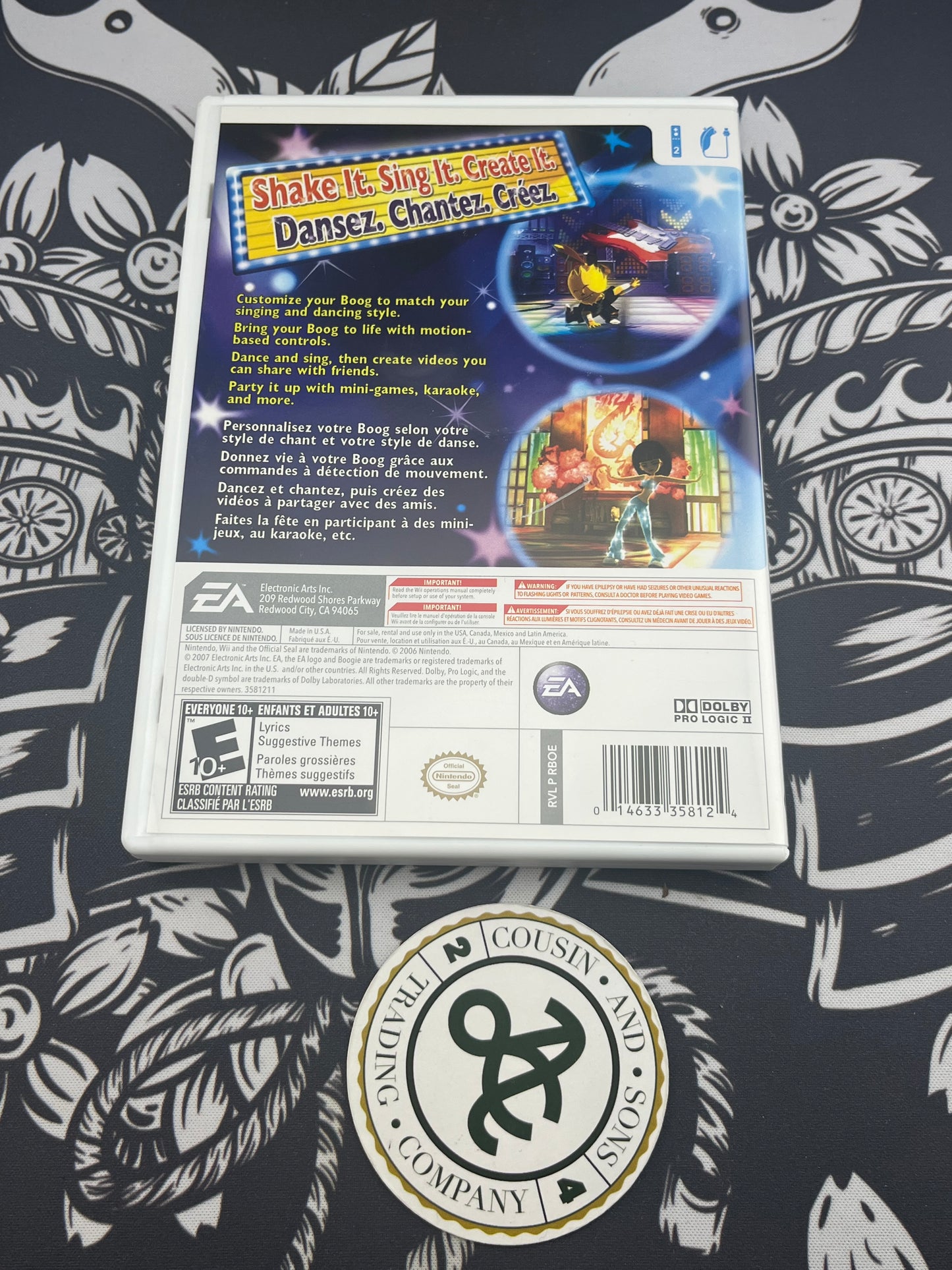Boogie Wii CIB