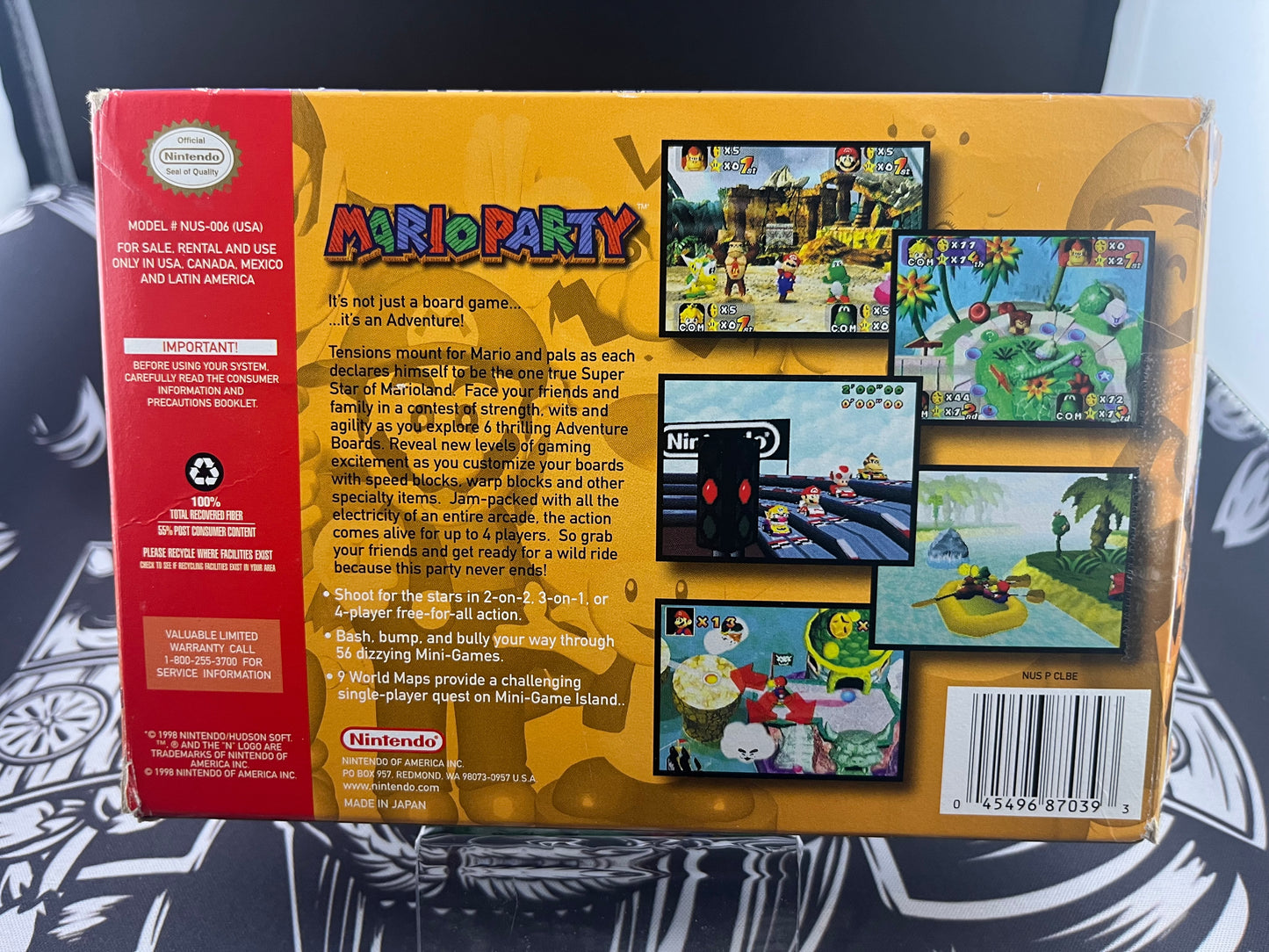 Mario Party N64 CIB