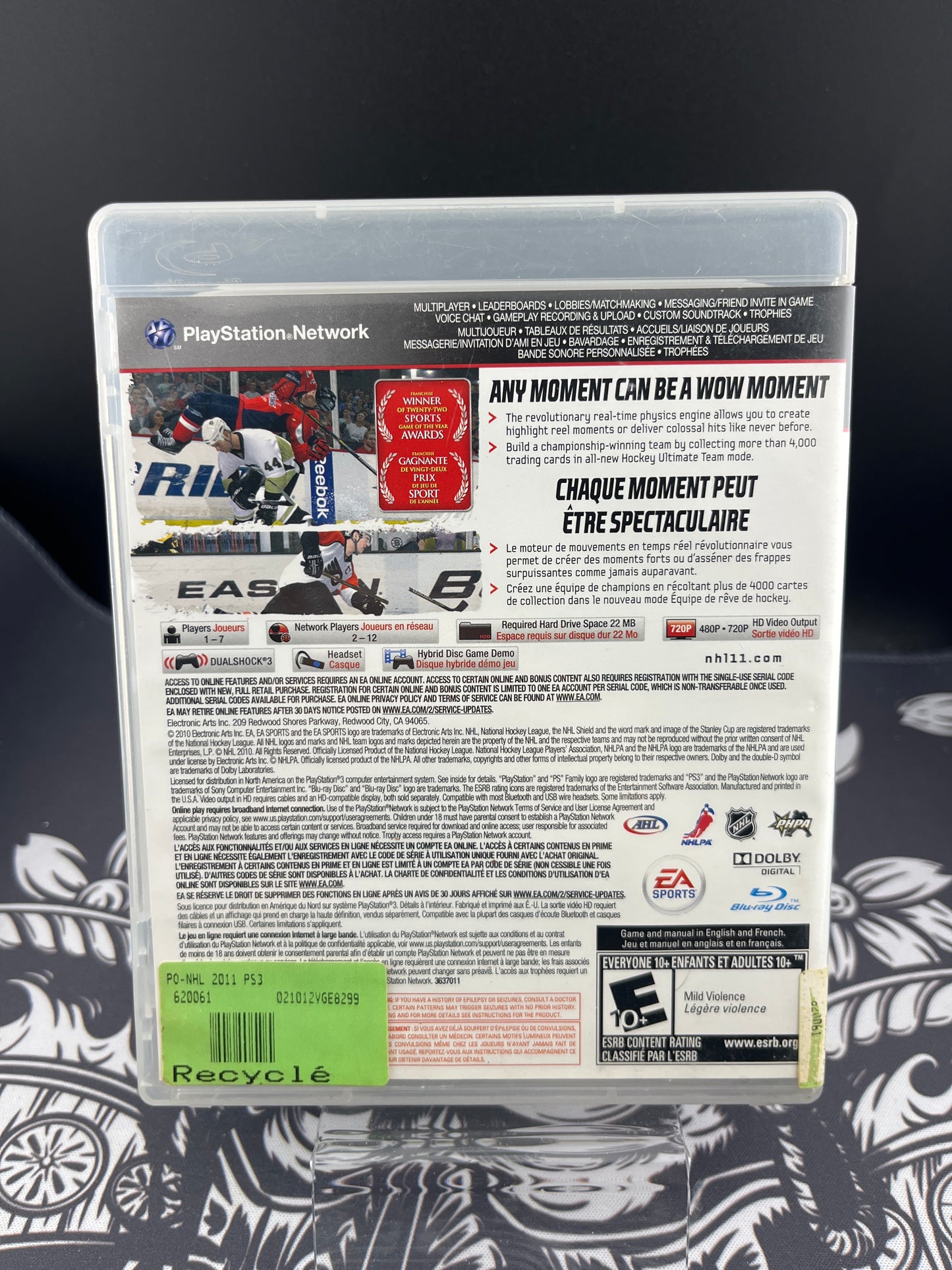 NHL 11 PS3 CIB