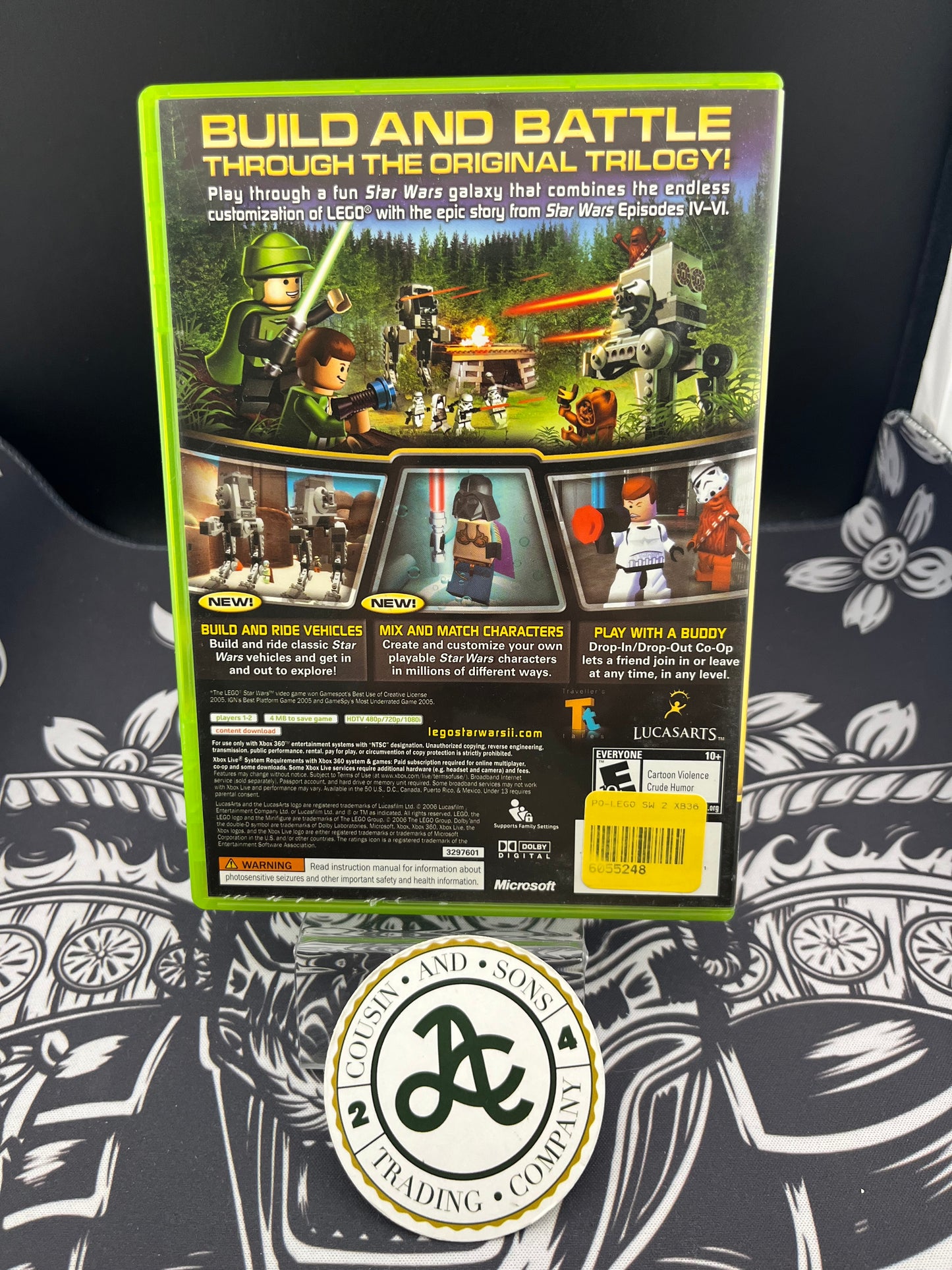 Lego Star Star Wars II The Original Trilogy Xbox 360 CIB