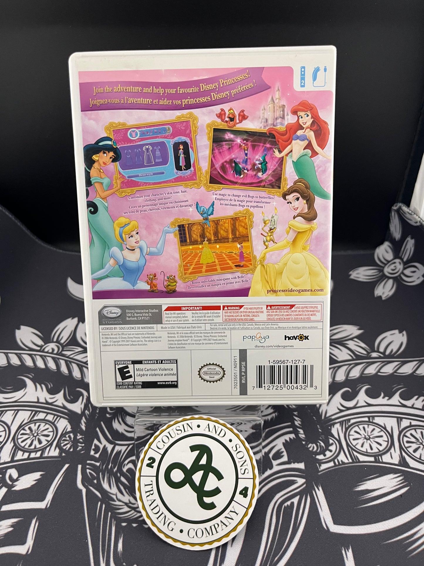 Disney Princess Enchanted Journey Wii CIB