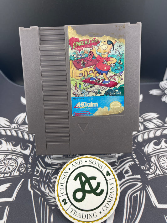 The Simpsons Bart vs The Space Mutants - NES Loose cartridge