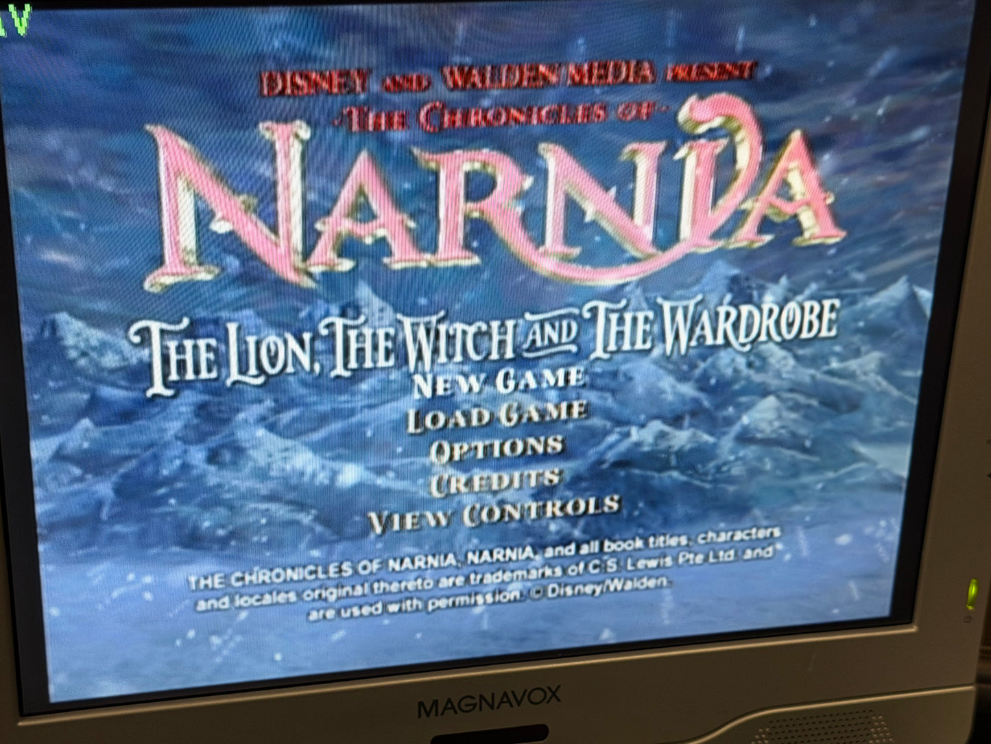 The Chronicles of Narnia PC GameCube No Manual