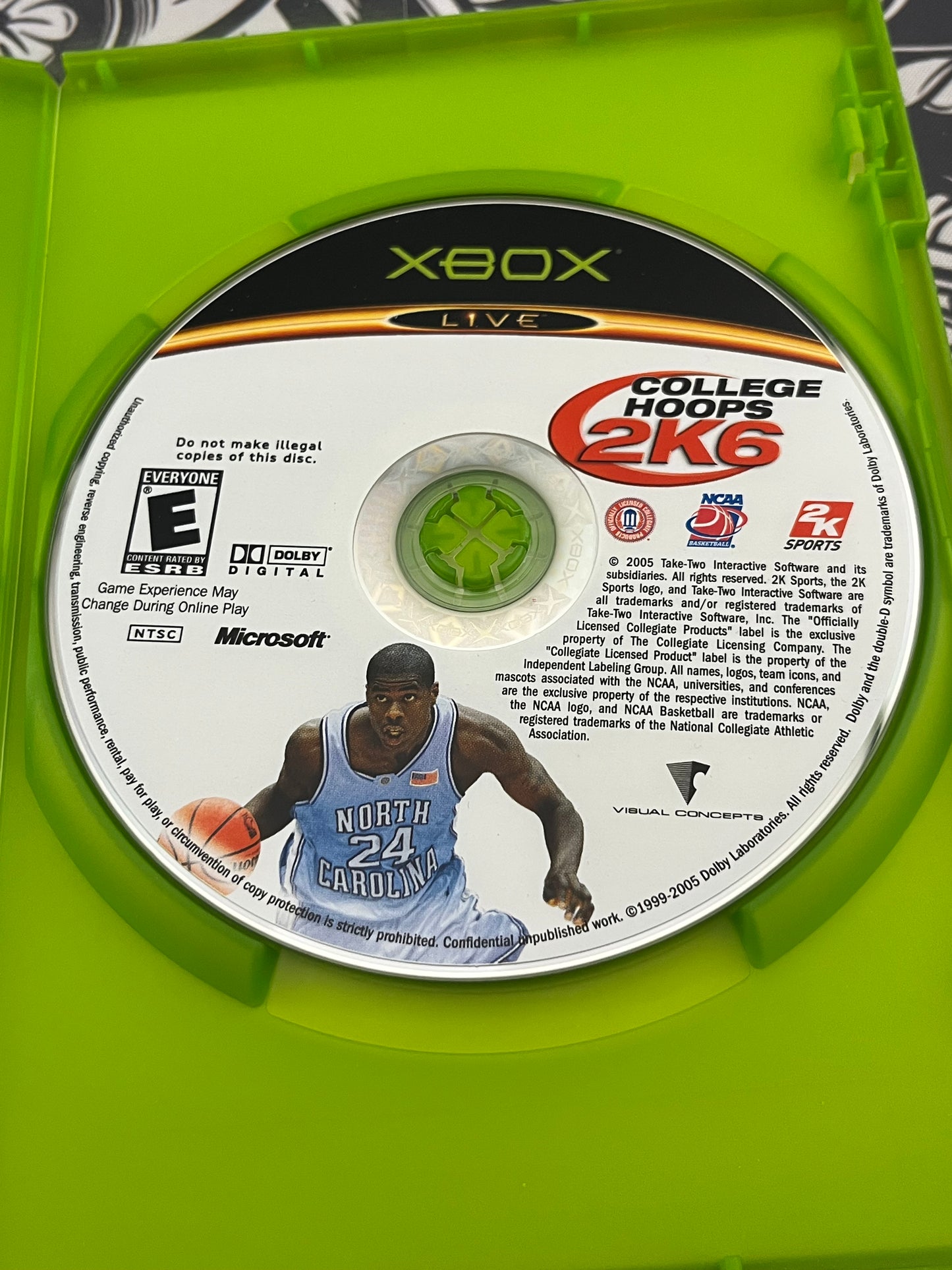 College Hoops 2k6 XBOX CIB