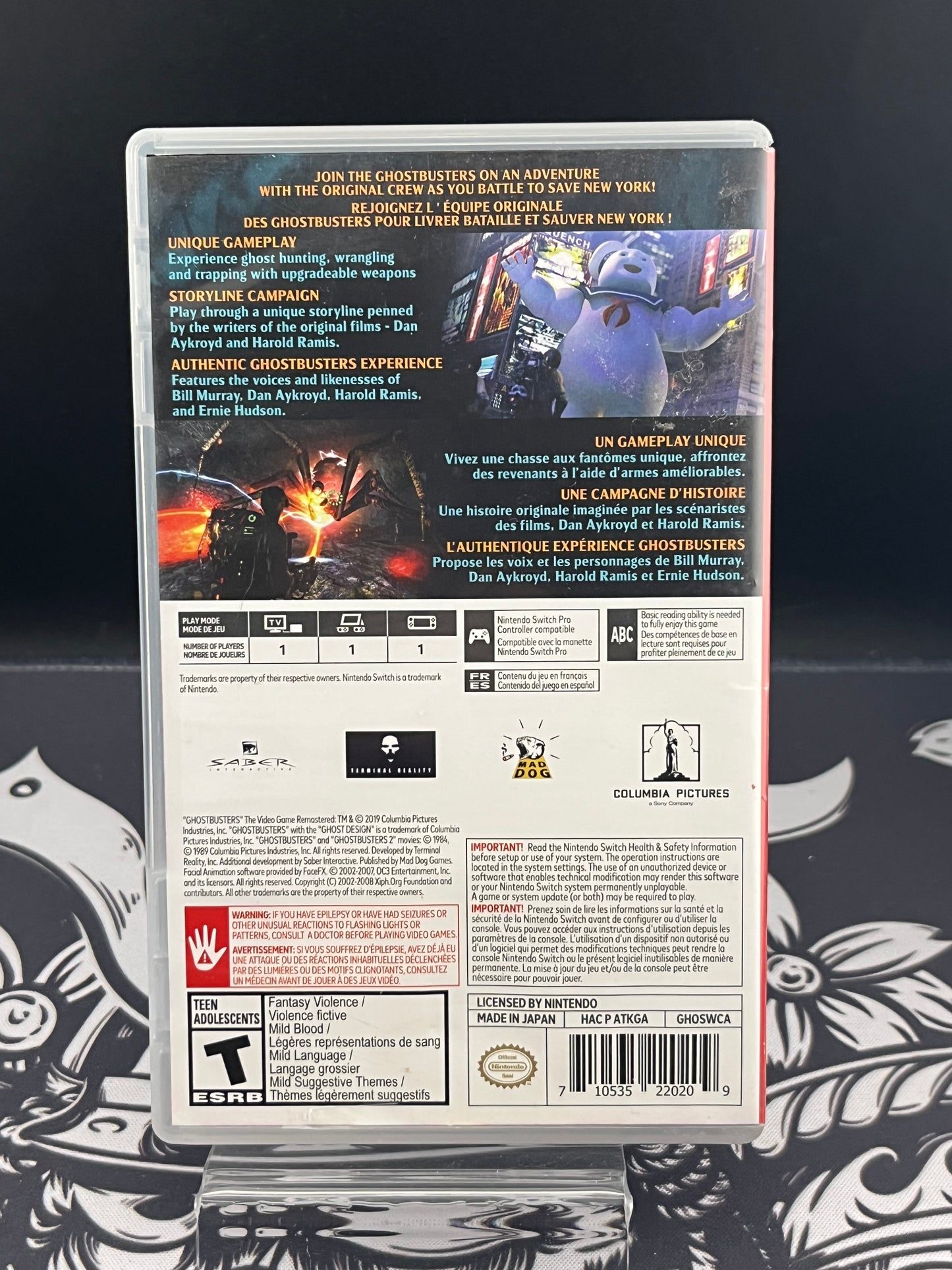 Ghostbusters The Video Game Remastered Switch CIB