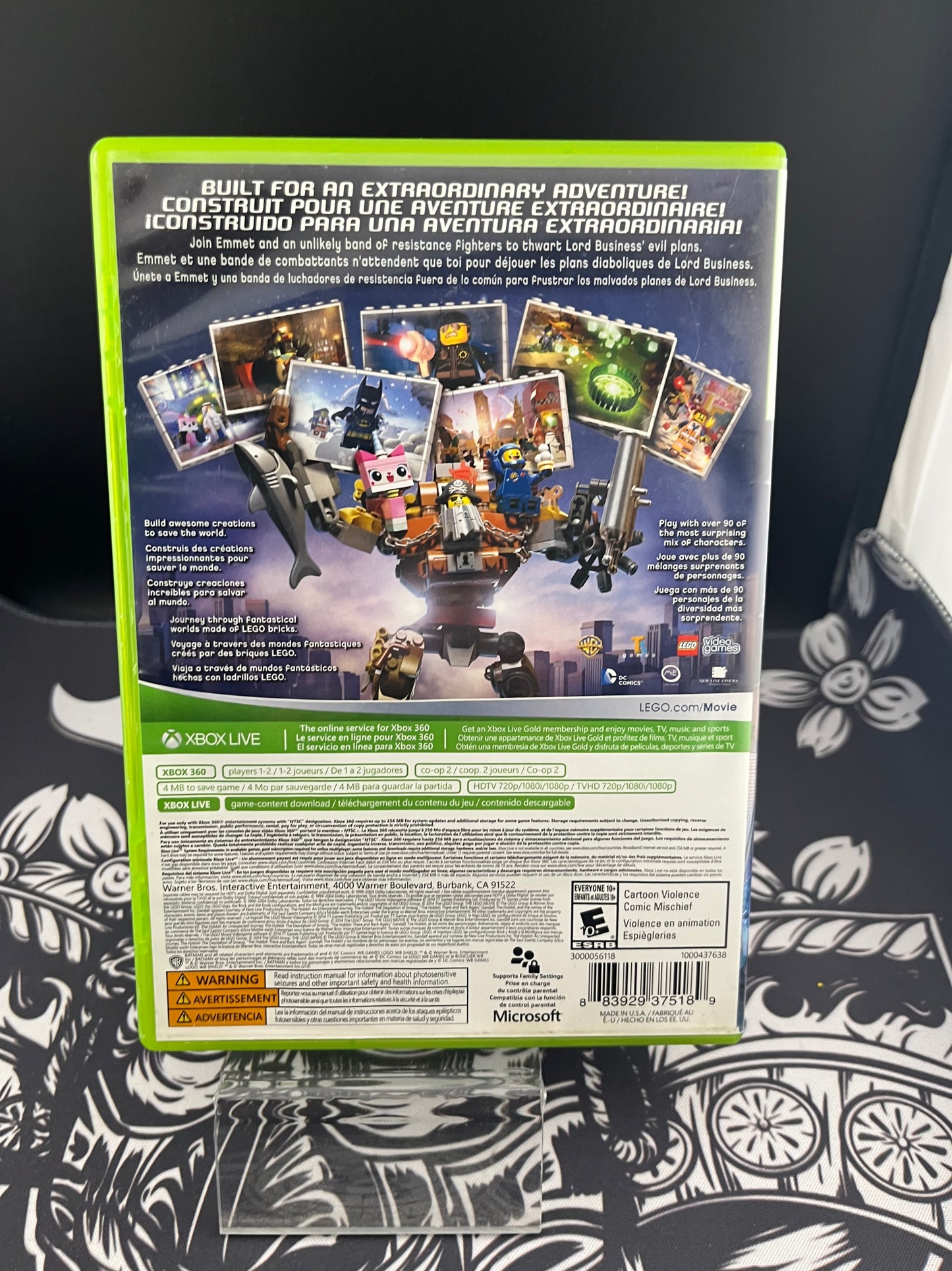 The Lego Movie Xbox 360 CIB