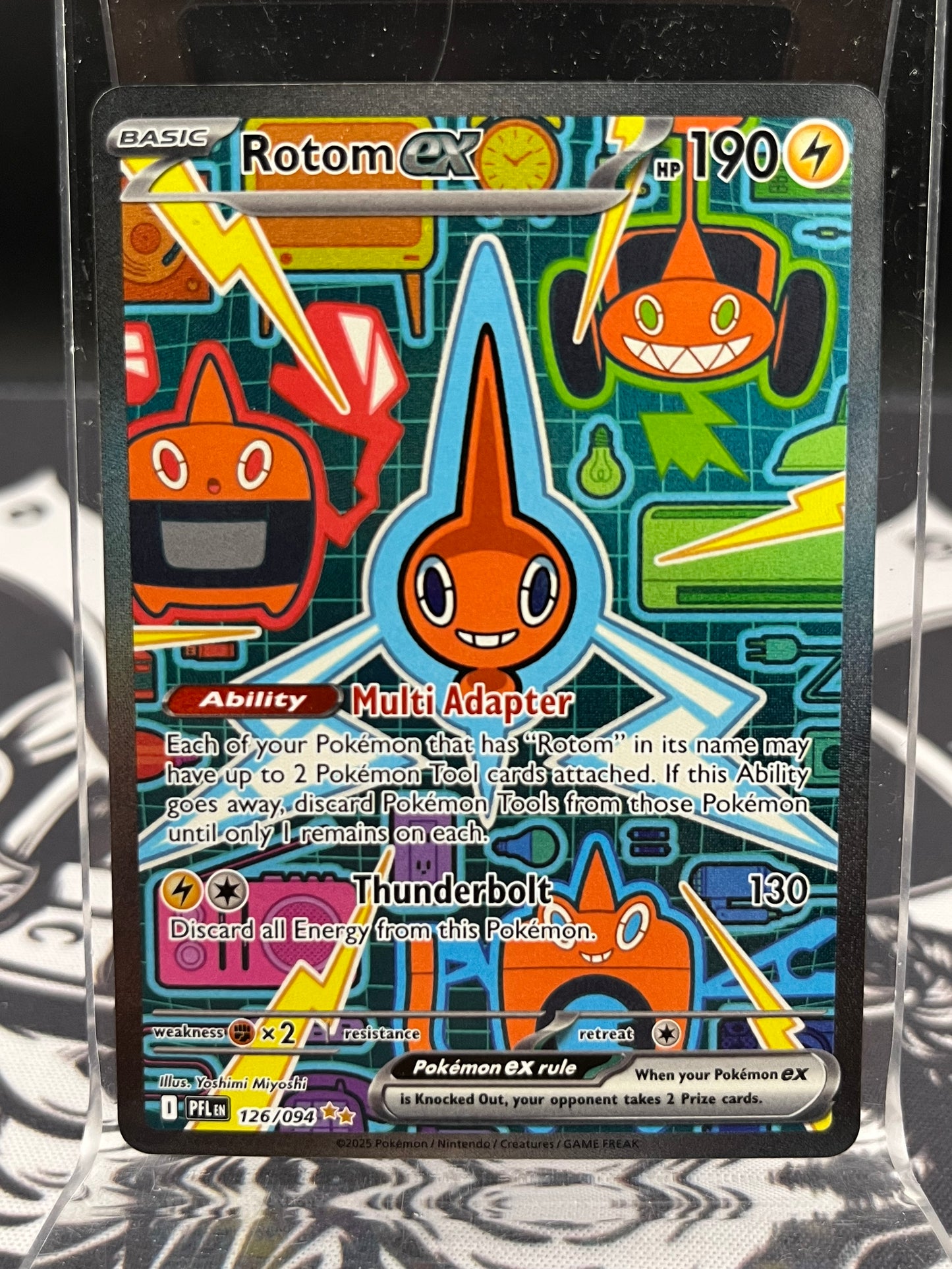 Rotom EX 126/094 Special Illustration Rare Near Mint