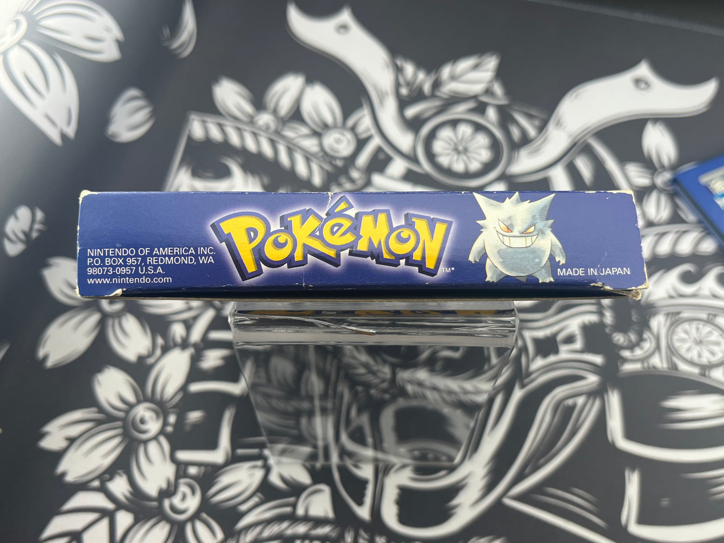 Pokémon Blue First Print Gameboy Color Game and Box Only