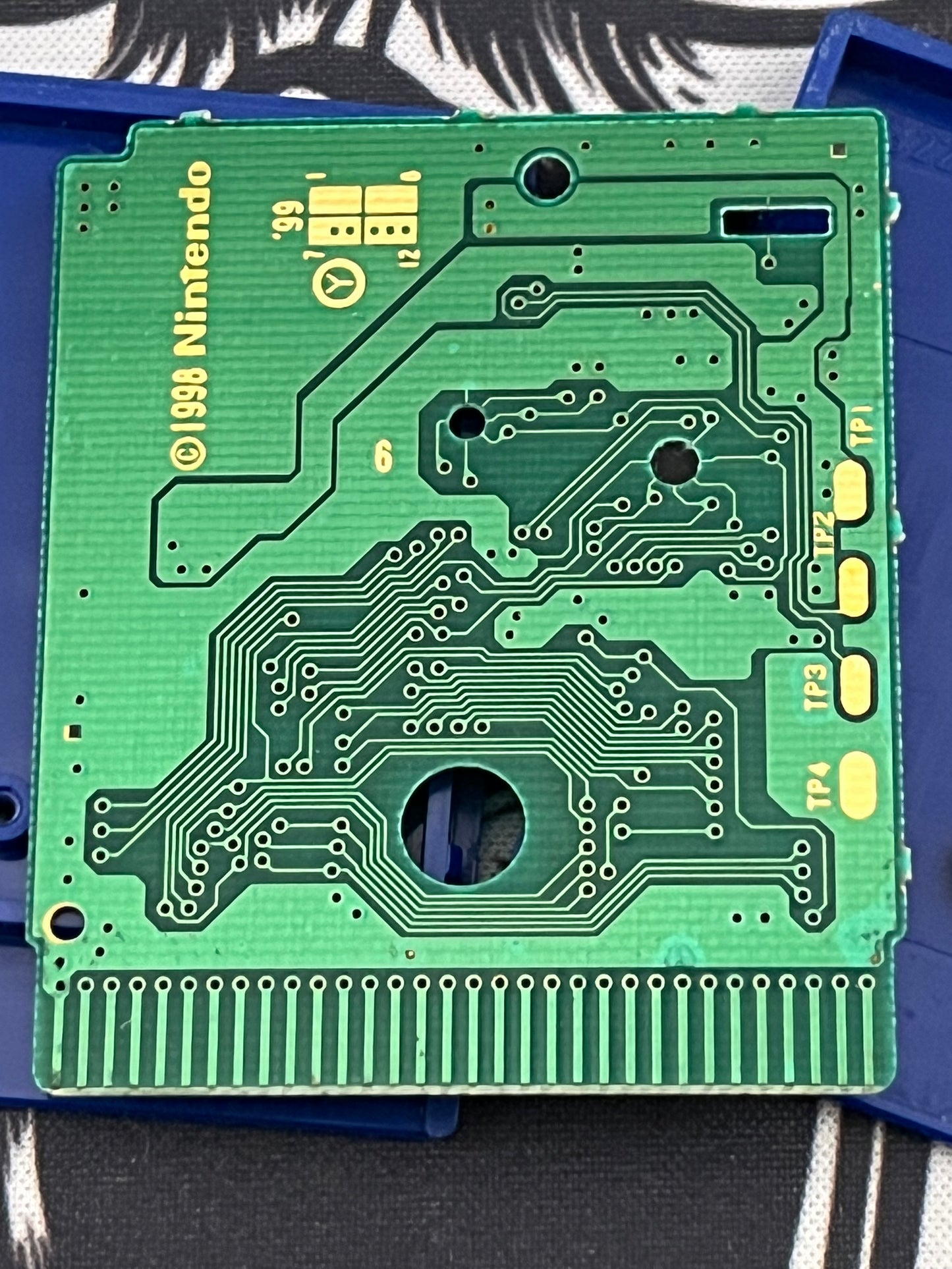 Pokémon Blue GBC Loose First Print