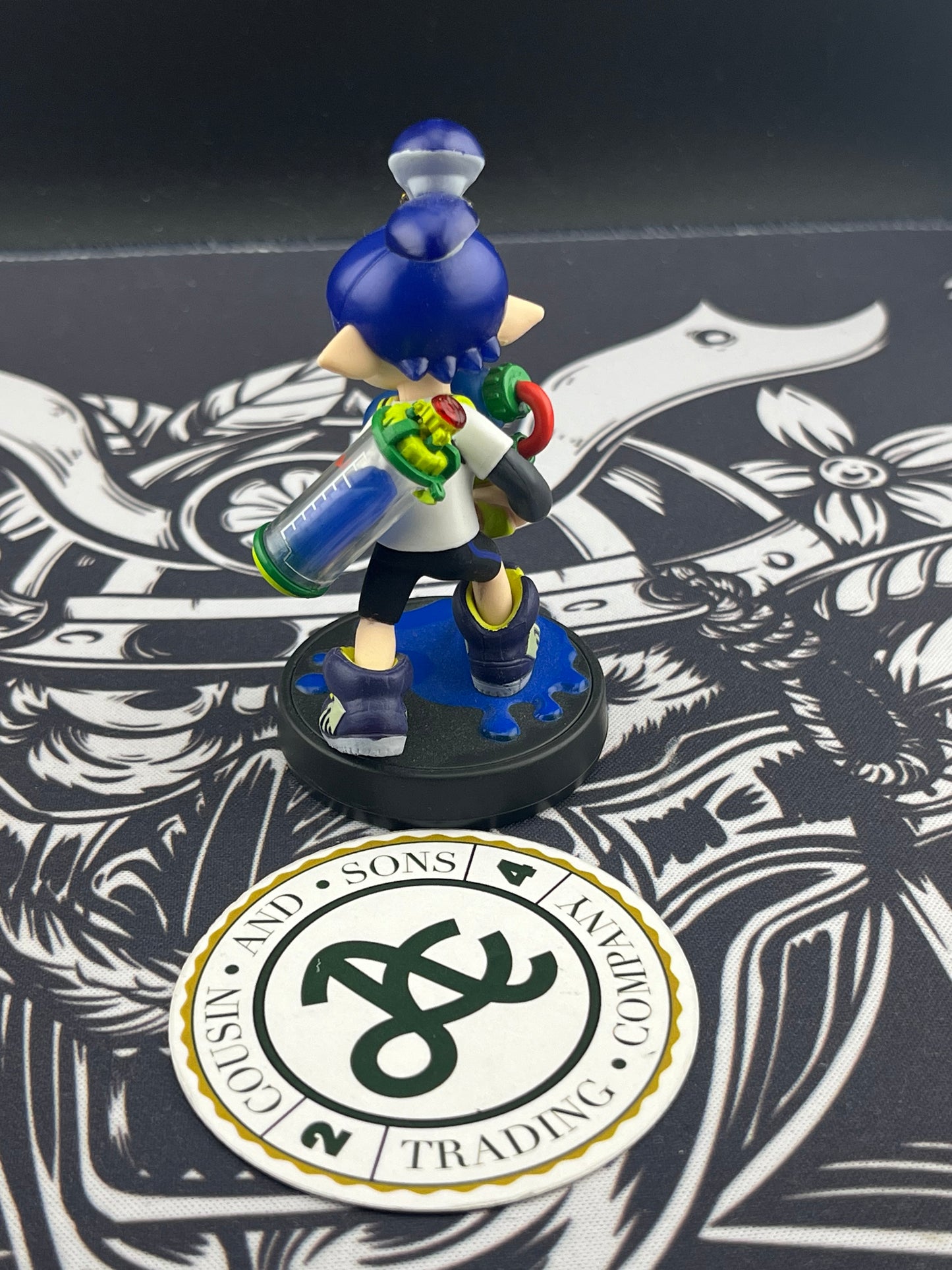 Inkling Blue Amiibo Loose