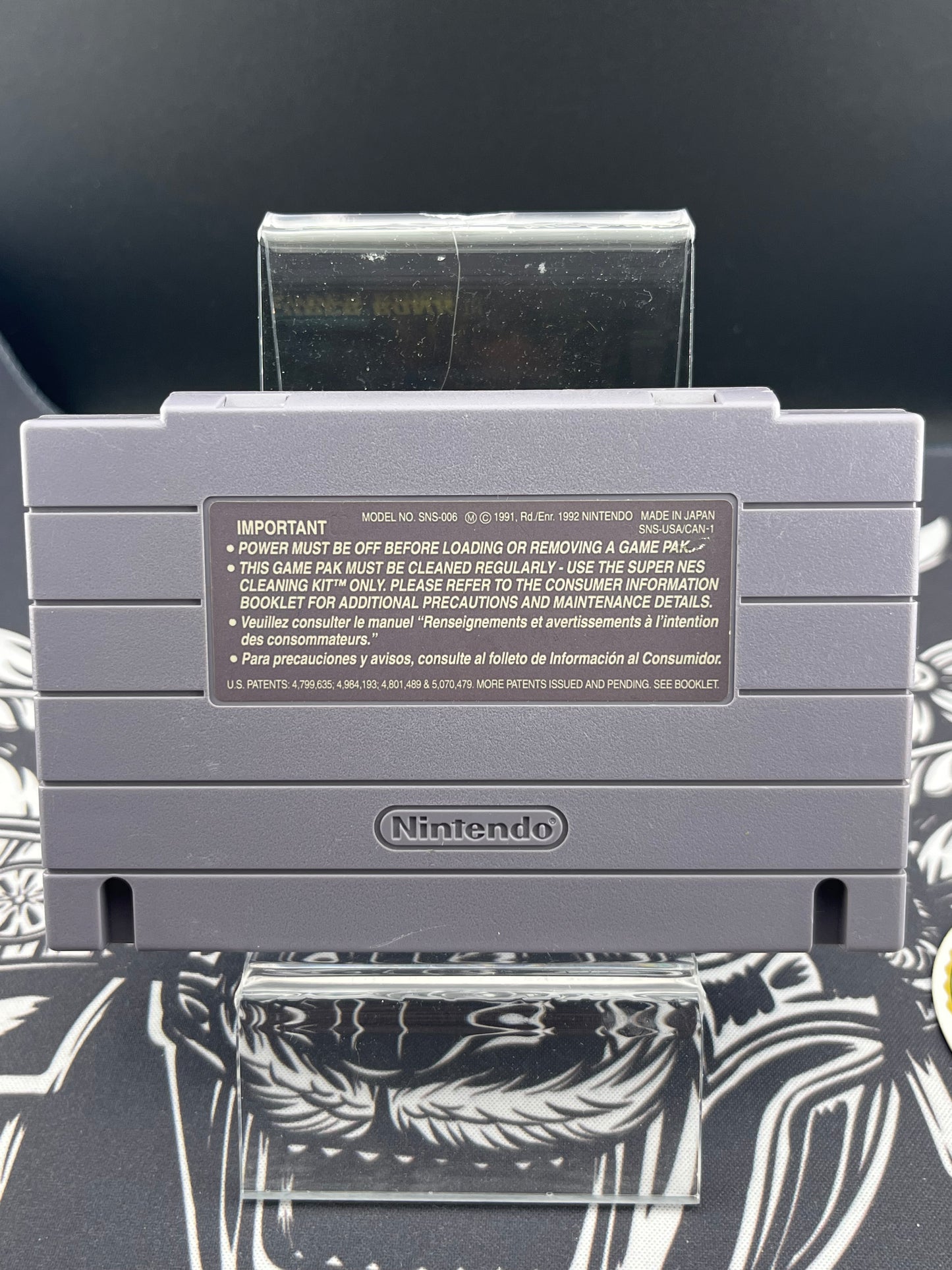 Super Bonk SNES Loose