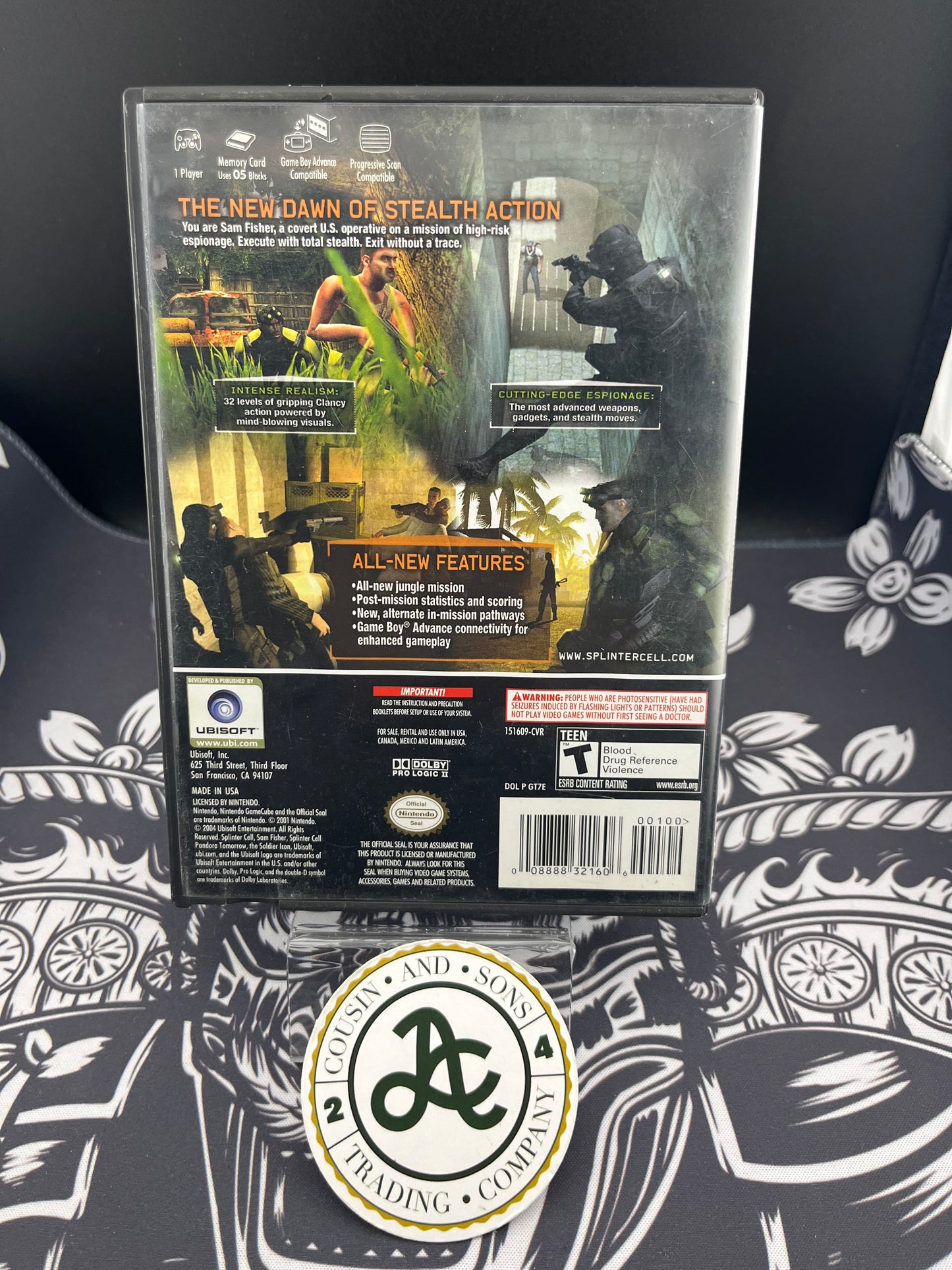 Splinter Cell Pandora Tomorrow GameCube CIB