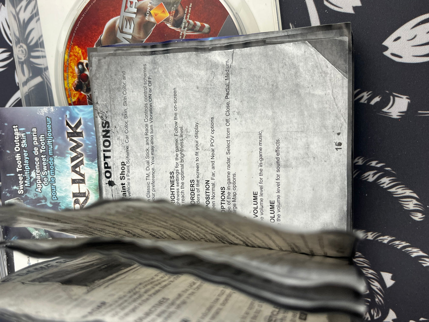 Twisted Metal Limited Edition PS3 CIB (Manual Water Damaged)