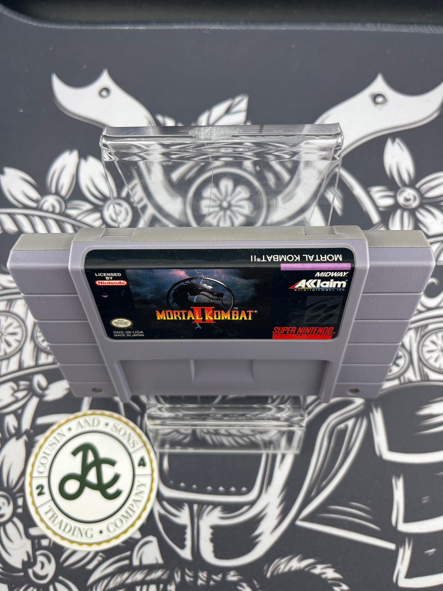 Mortal Kombat II 2 SNES Loose