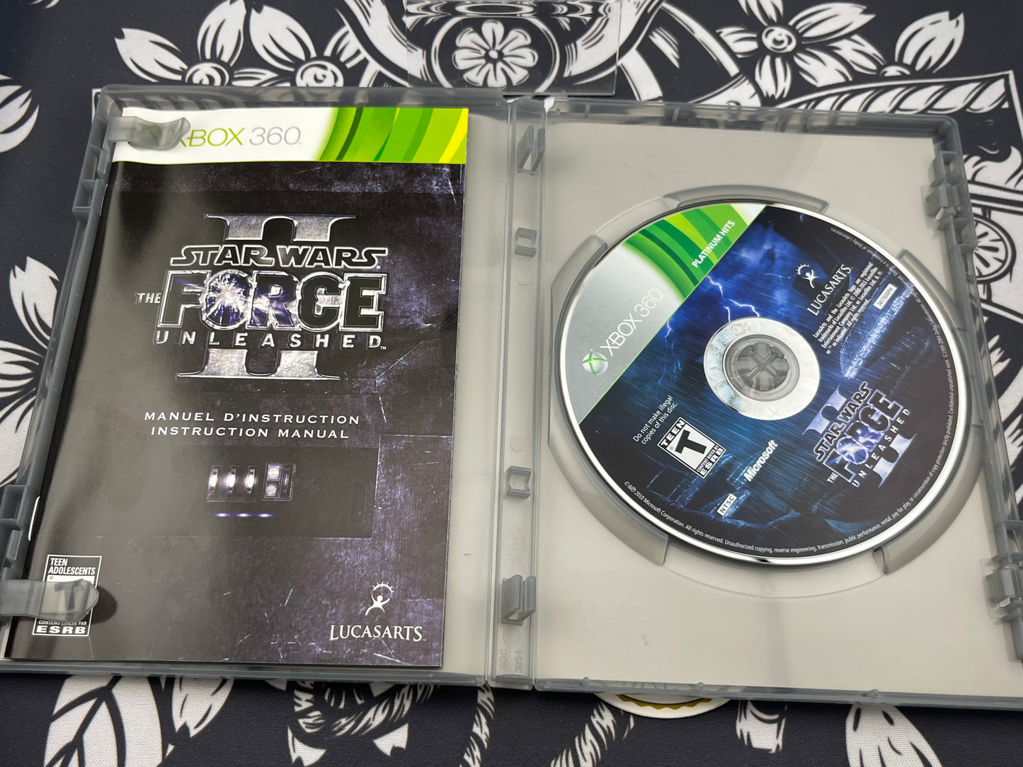 Star Wars the Force Unleashed 2 Platinum Hits Xbox 360 CIB