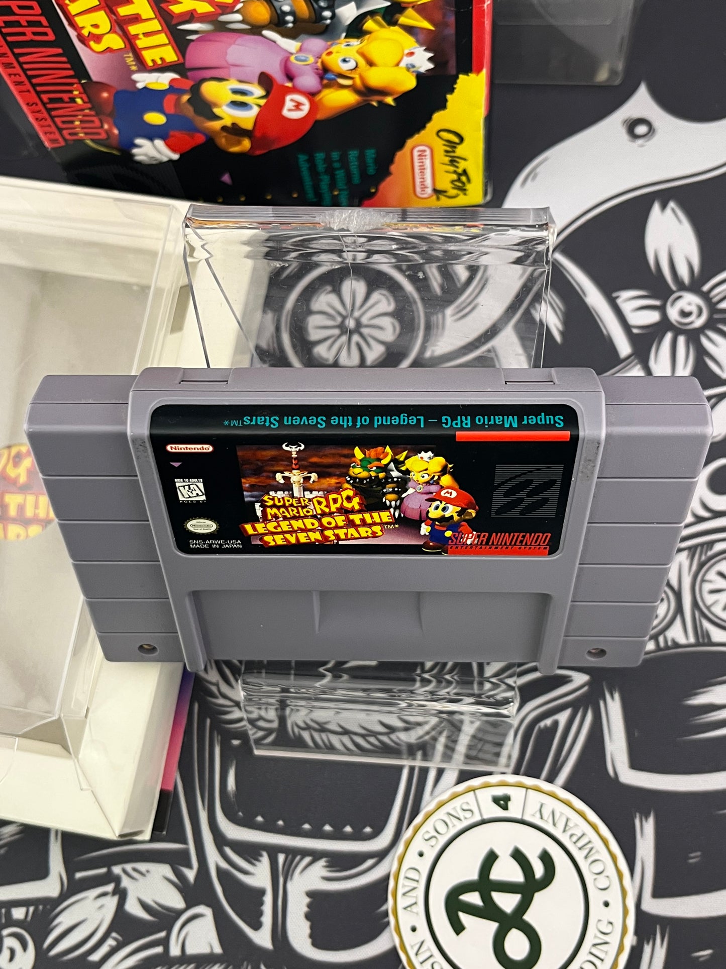 Super Mario RPG Legend of the Seven Stars  SNES CIB