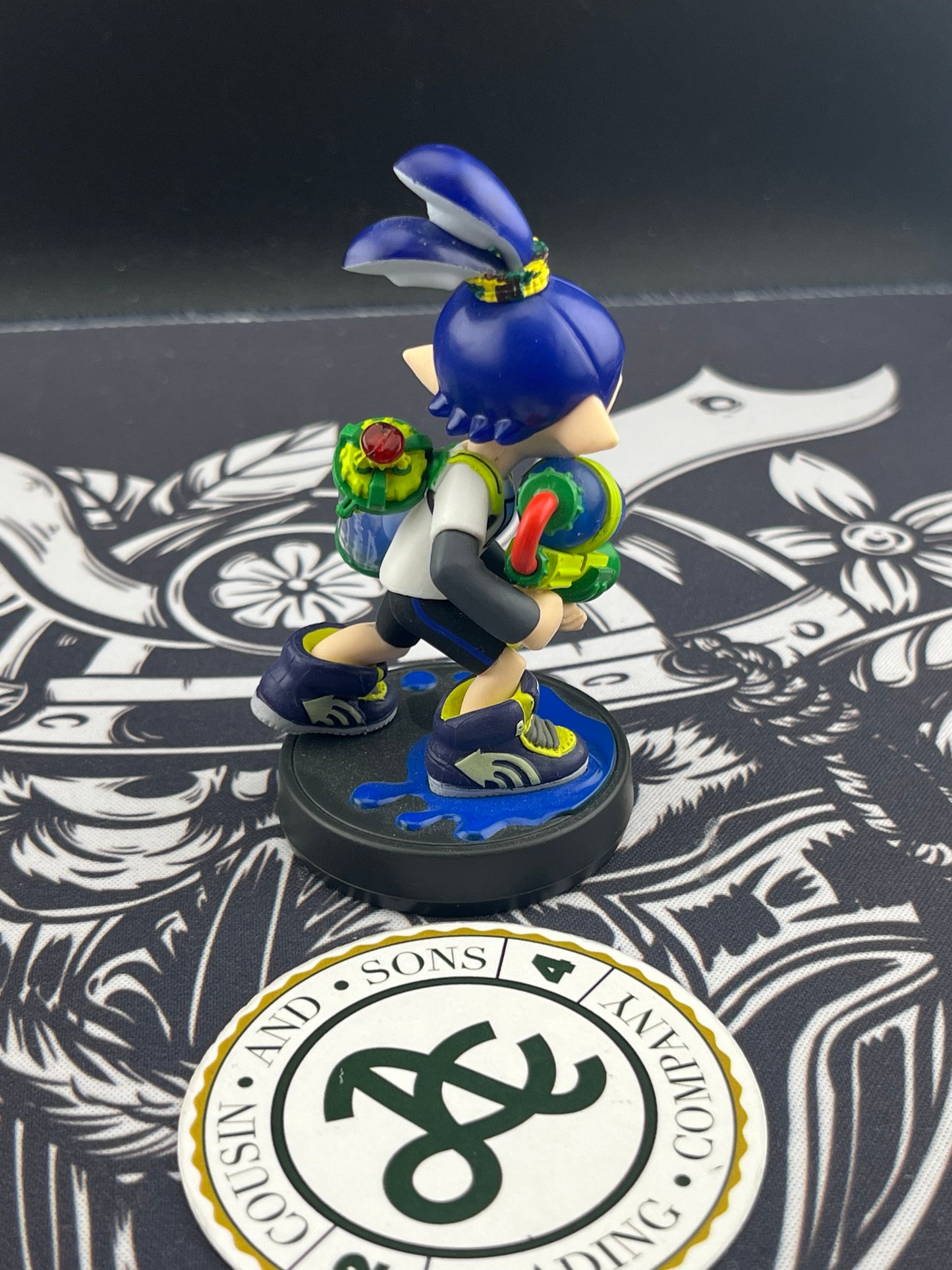 Inkling Blue Amiibo Loose