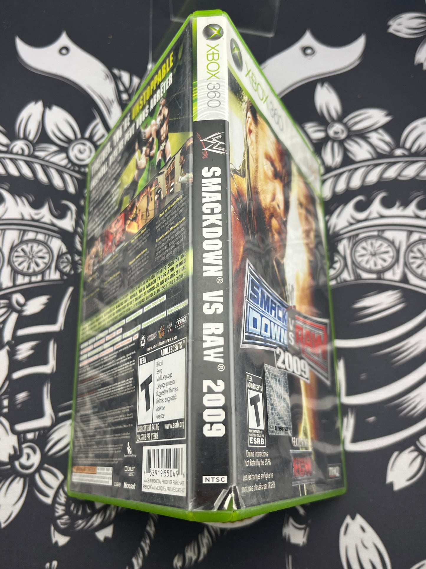 Smackdown vs Raw 2009 Xbox 360 CIB