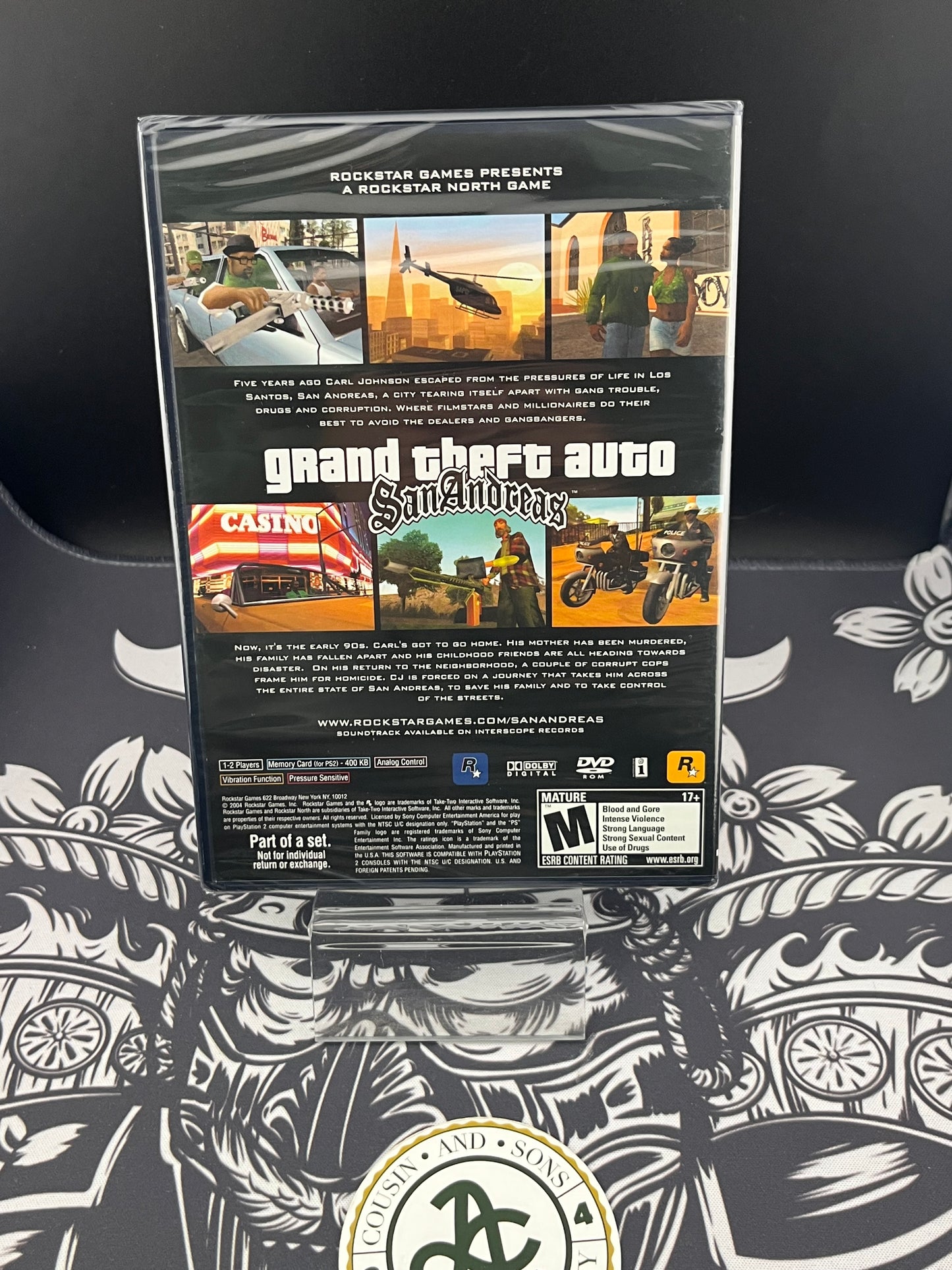 Grand Theft Auto San Andreas PS2 BNIB