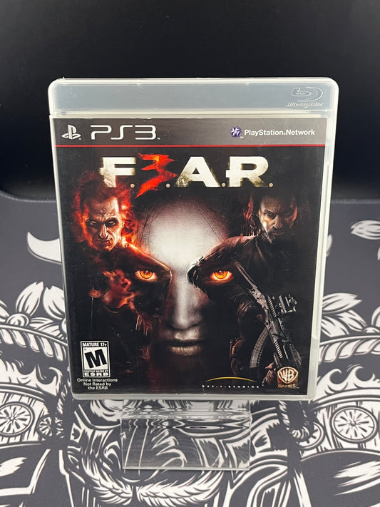Fear 3 F.E.A.R ps3 CIB